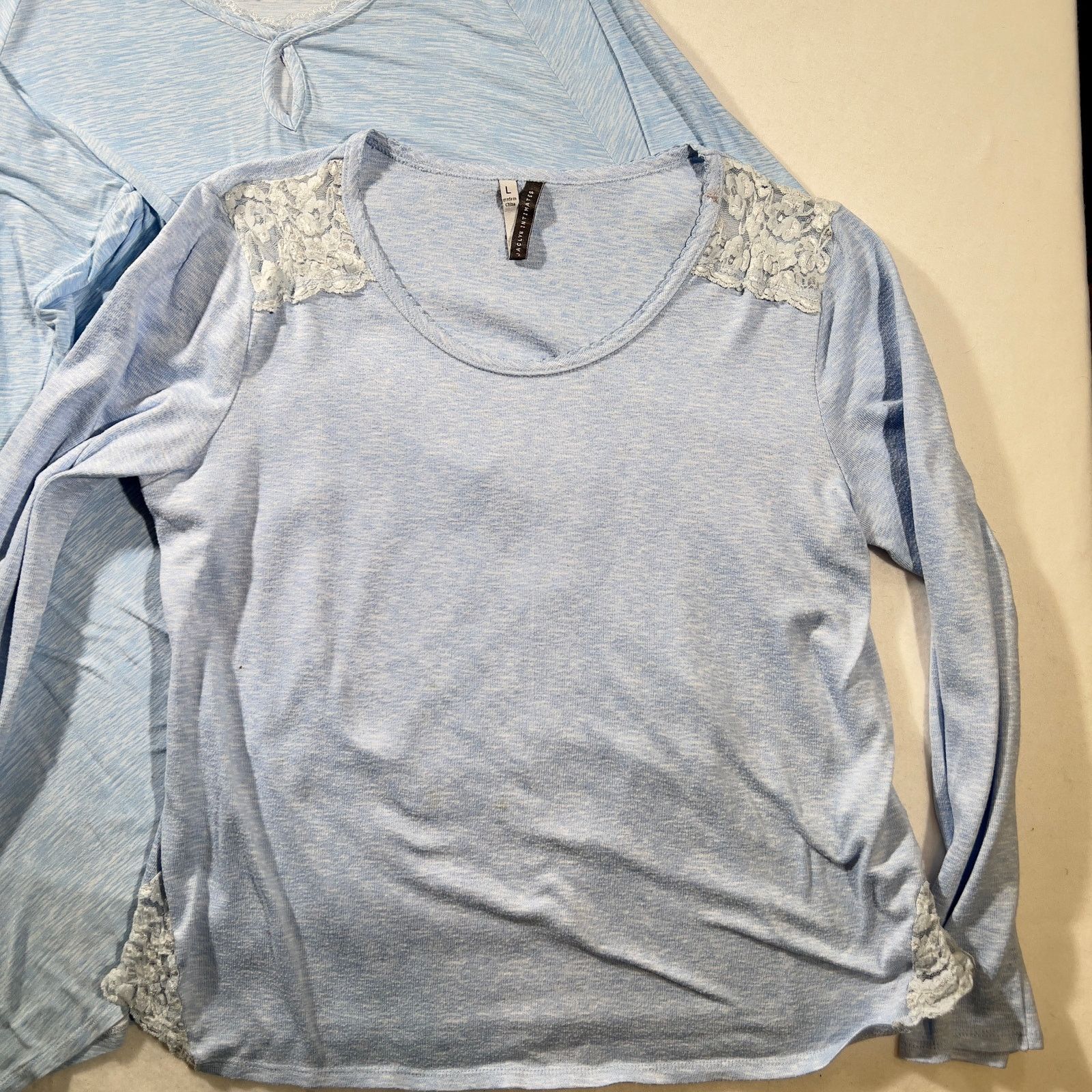 Other Jaclyn Intimates Sleep Shirt Woman's Large LOT OF 3 Tops Size ONE SIZE - 12 Thumbnail