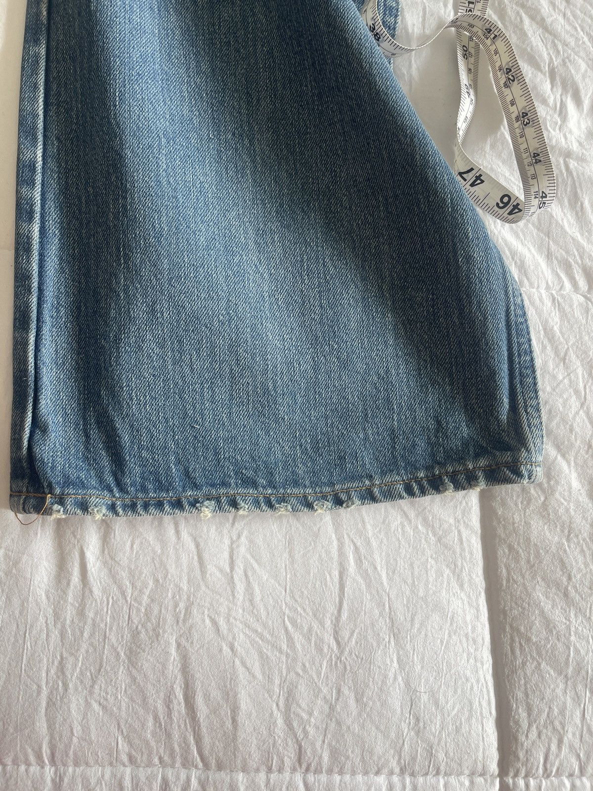 Levi's Vintage Clothing Levi's Men's 1970's ORANGE TAB BELL BOTTOM JeansClassic Blue Size US 34 / EU 50 - 8 Thumbnail