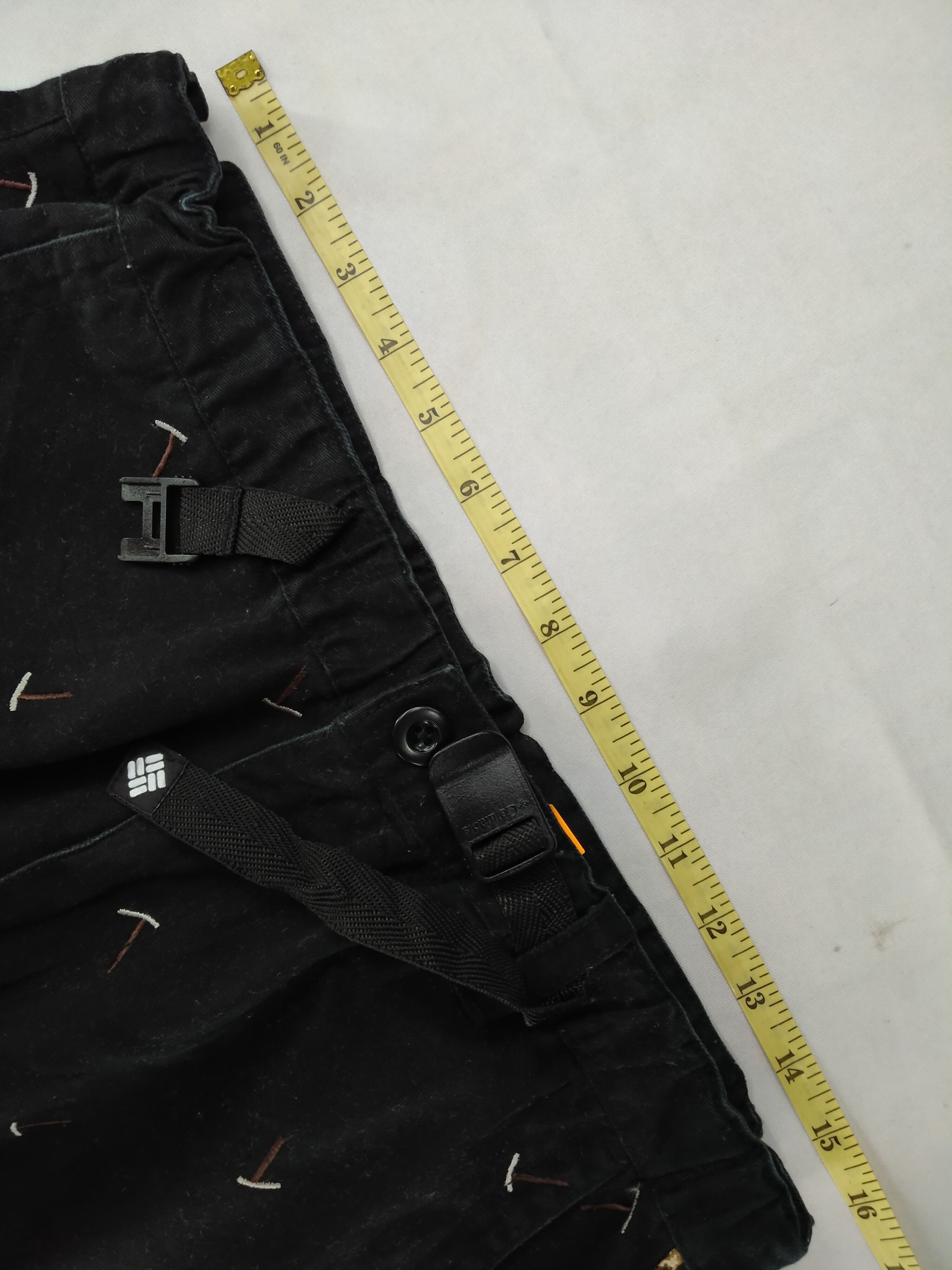 Japanese Brand Columbia Embroidery Cargo Multi Pocket Pants 31 x 33 -CP129 Size US 31 - 10 Thumbnail