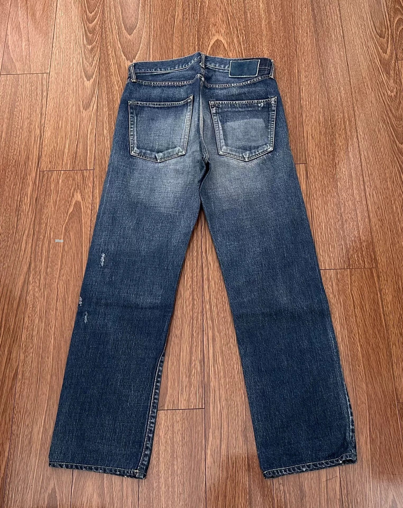 Visvim VISVIM SOCIAL SCULPTURE DAMAGED-12 D12 Washed Jeans Size US 30 / EU 46 - 1 Thumbnail