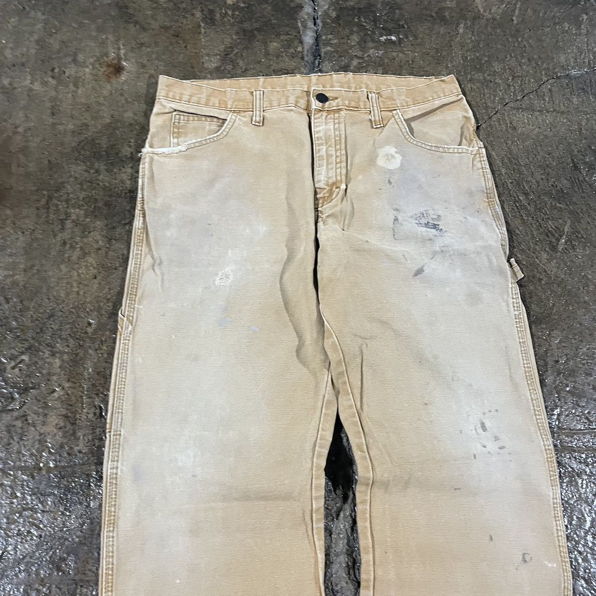 Carhartt × Dickies × Vintage Crazy Vintage Dickies Carpenter Jeans Faded Workwear Skater Size US 34 / EU 50 - 9 Thumbnail