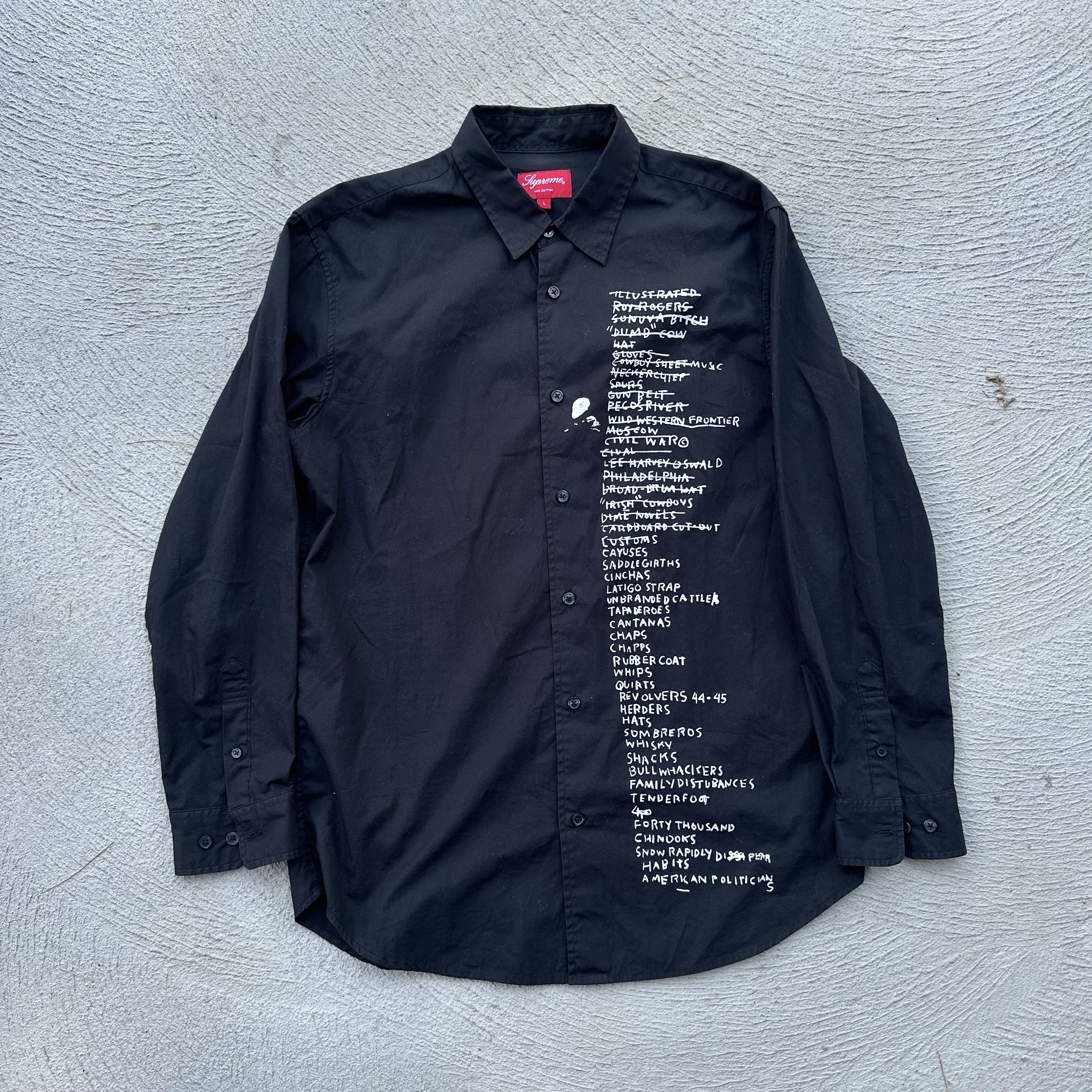 Supreme x basquiat sales
