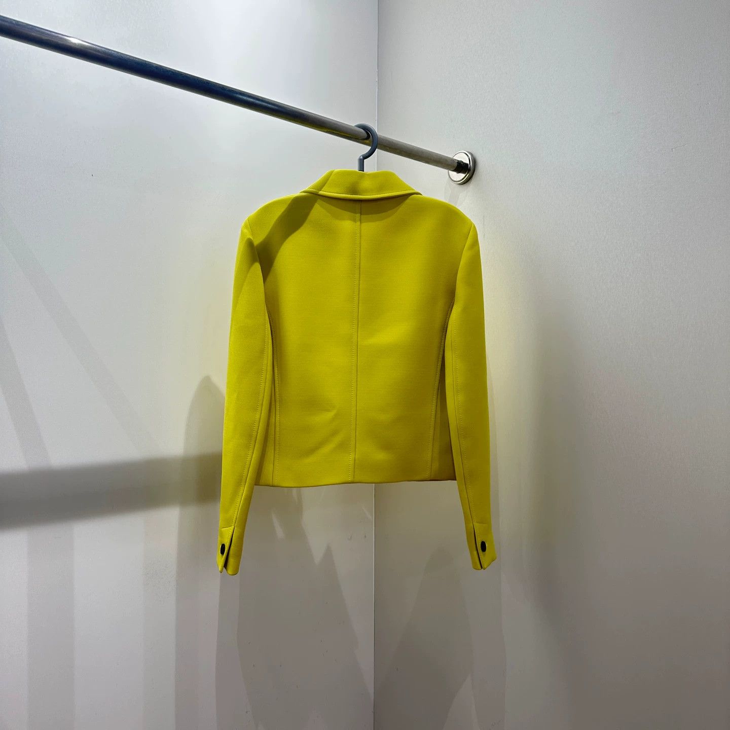 Christian Dior Monsieur Christian Dior mar98 Lemon Yellow Blazer 38 Size S / US 4 / IT 40 - 2 Thumbnail