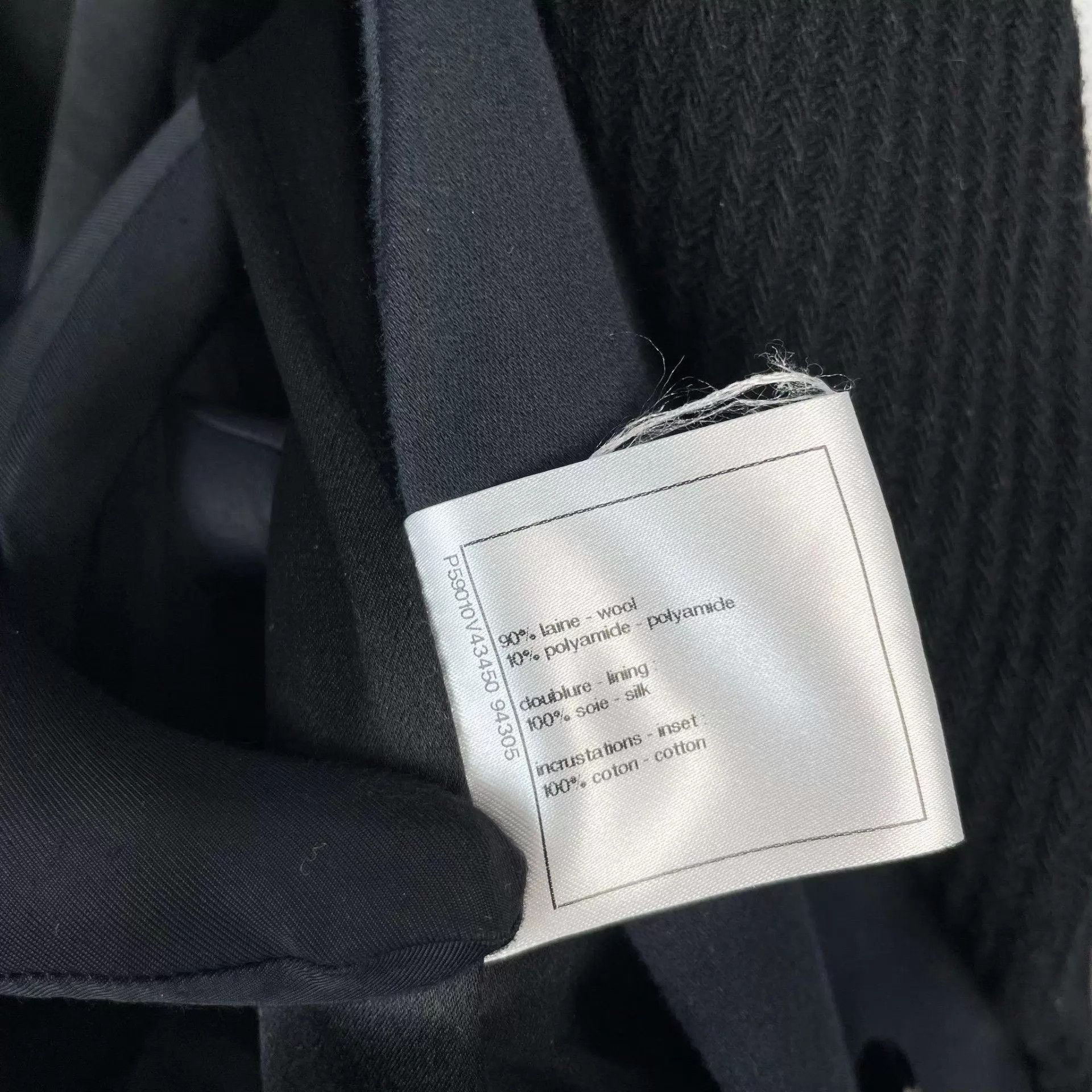Chanel 97 New Chanel 18 Burger Cruise Uniform 46 Black Size XL / US 12-14 / IT 48-50 - 6 Thumbnail