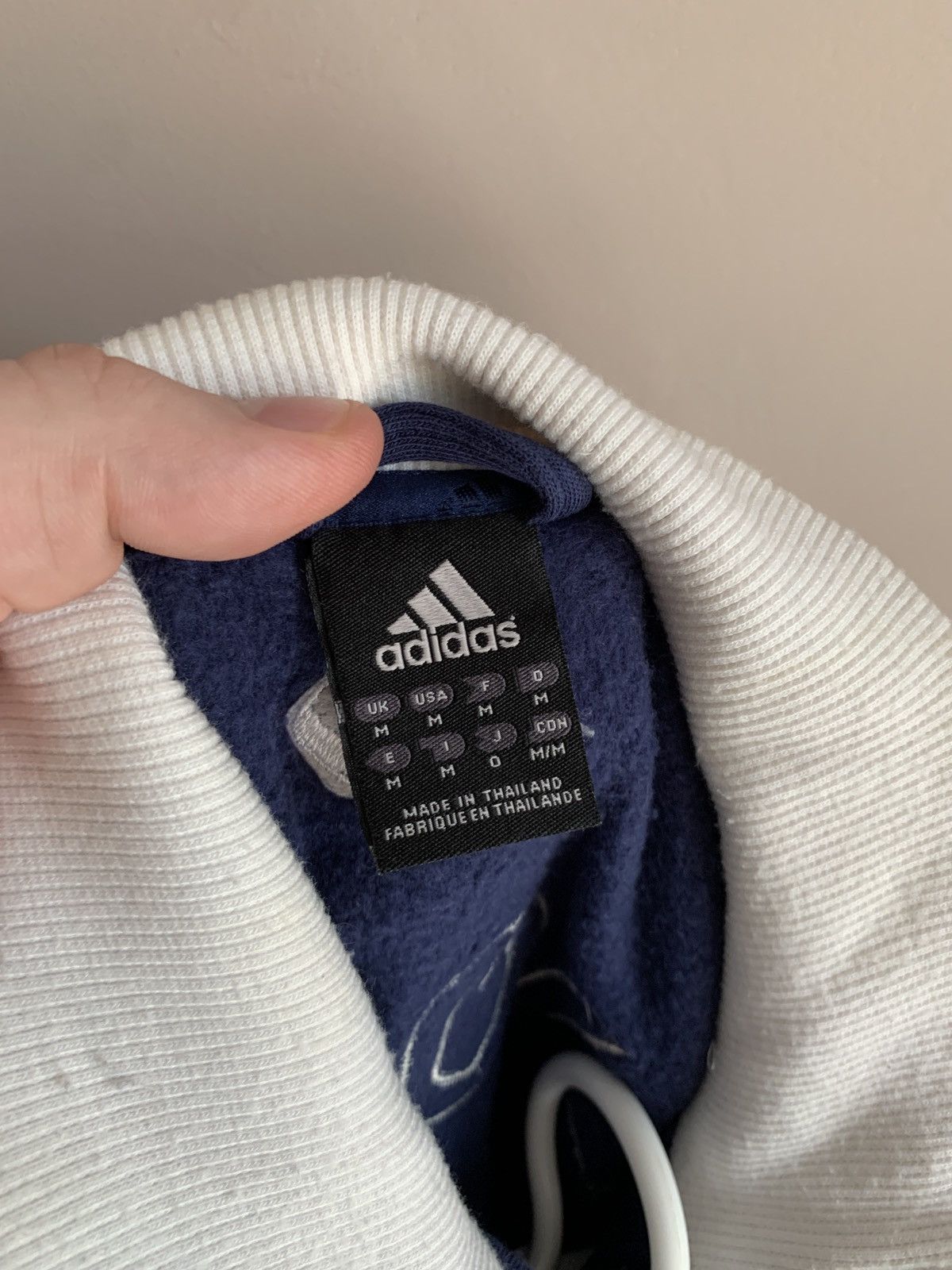 Adidas British and Irish Lions Vintage Rugby Zip Jacket Adidas Sz M Size US M / EU 48-50 / 2 - 11 Thumbnail
