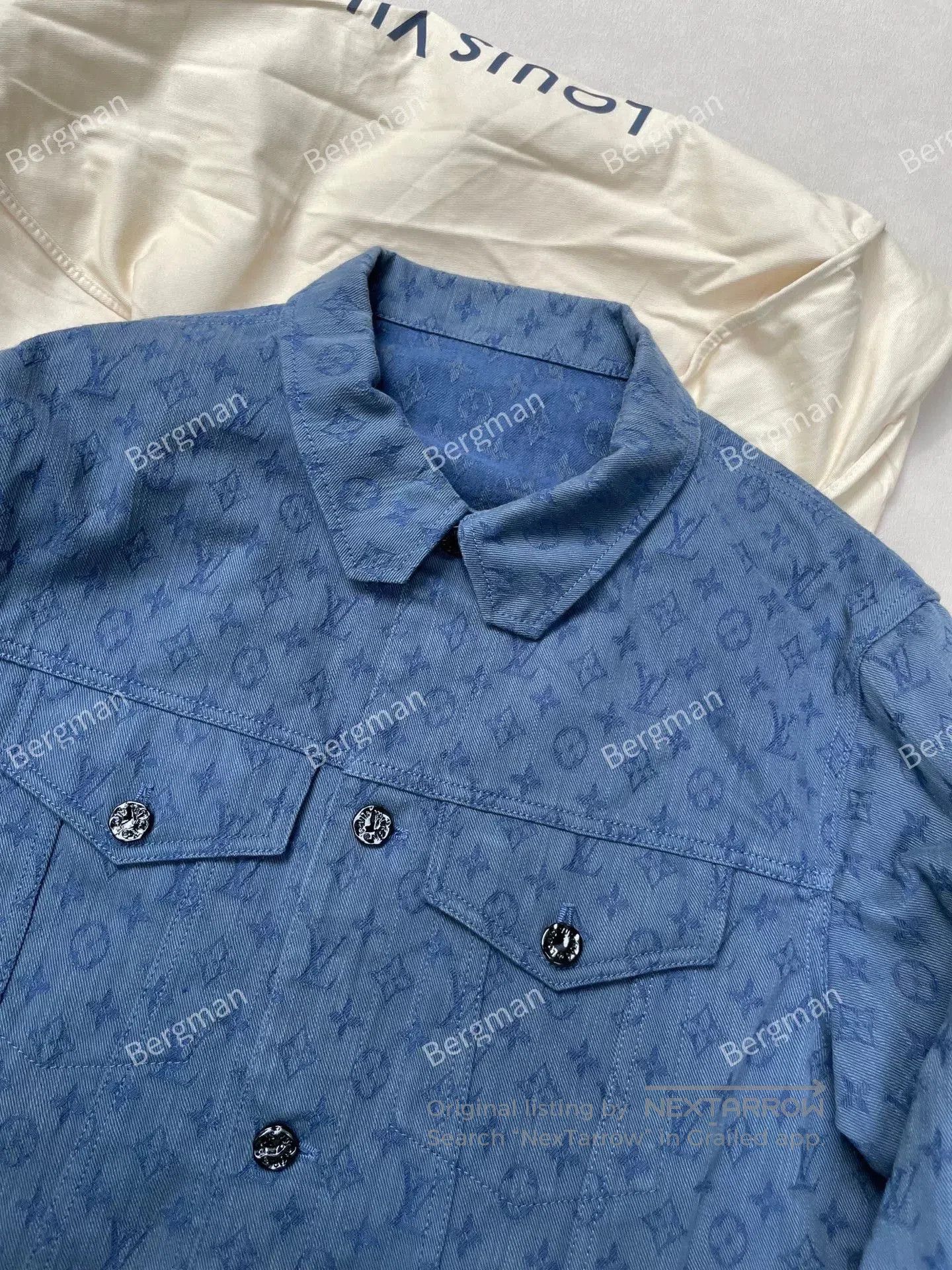 Louis Vuitton Louis Vuitton Monogram Denim Jacket. Size US XL / EU 56 / 4 - 2 Thumbnail