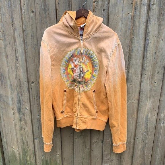 True Religion × Vintage Vintage True Religion Big Logo Sweatshirt XL 'Buddha Sunburs Size US XL / EU 56 / 4 - 1 Thumbnail