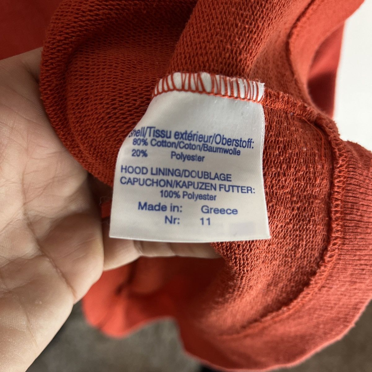 Reebok Vintage orange sweatshirt Reebok small logo y2k 90s Rap Size US M / EU 48-50 / 2 - 7 Thumbnail