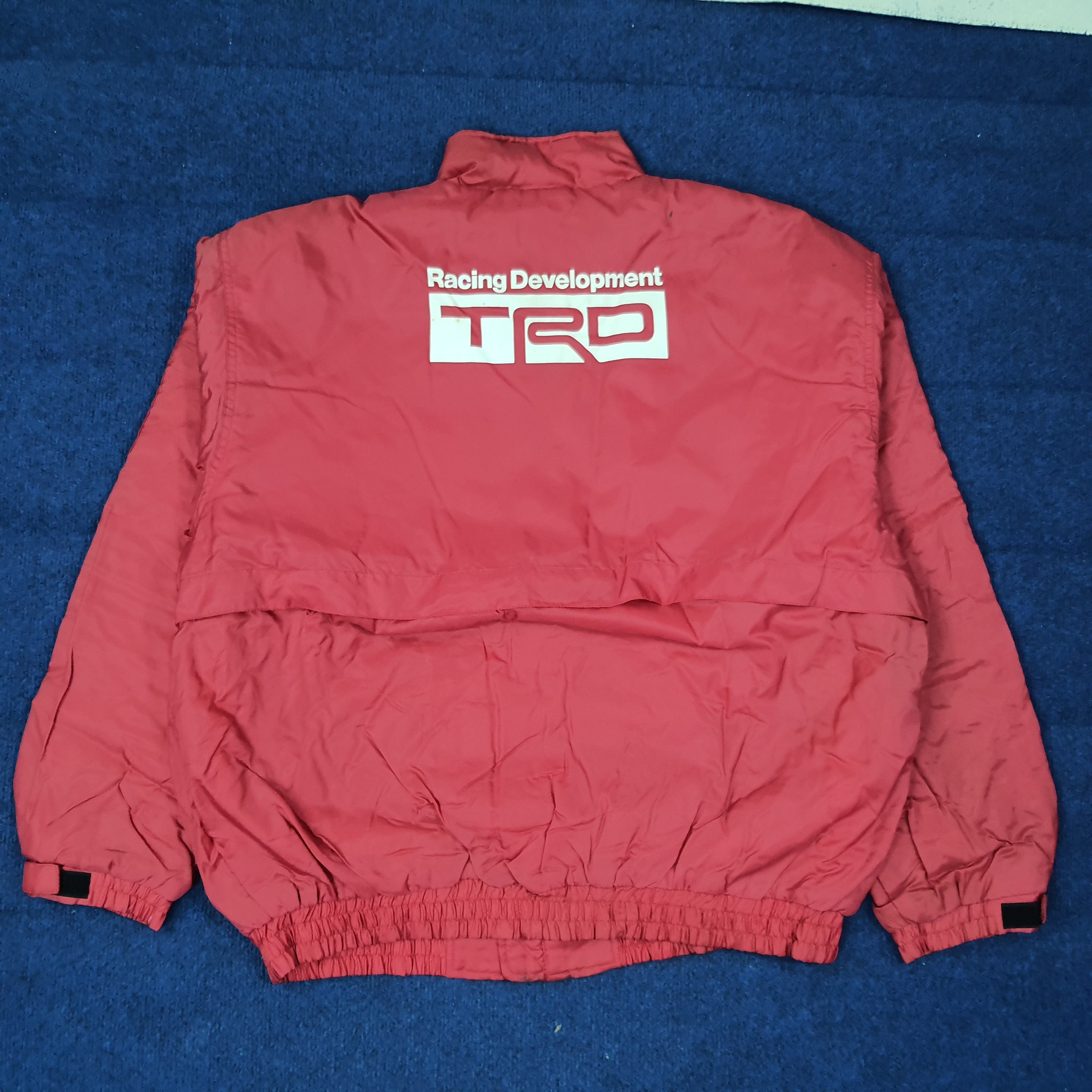 Japanese Brand Vintage TRD Motor Sports Wear Jacket C262N15 Size US XL / EU 56 / 4 - 1 Thumbnail