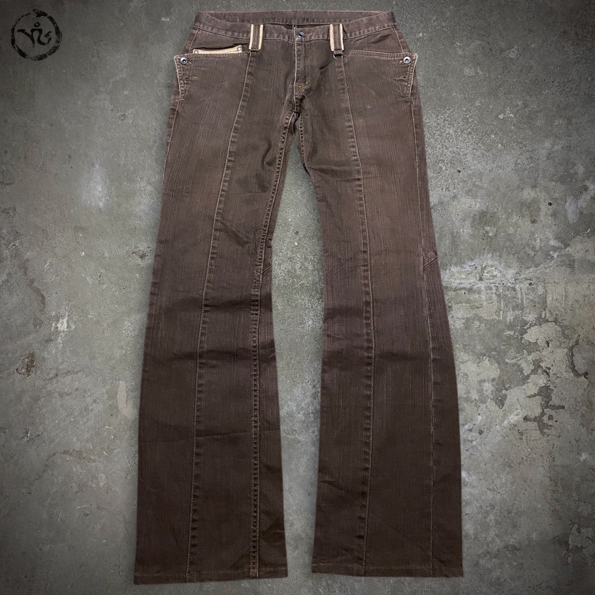 Nicole Club NCFM Western Flared Jeans Size US 32 / EU 48 - 2 Thumbnail