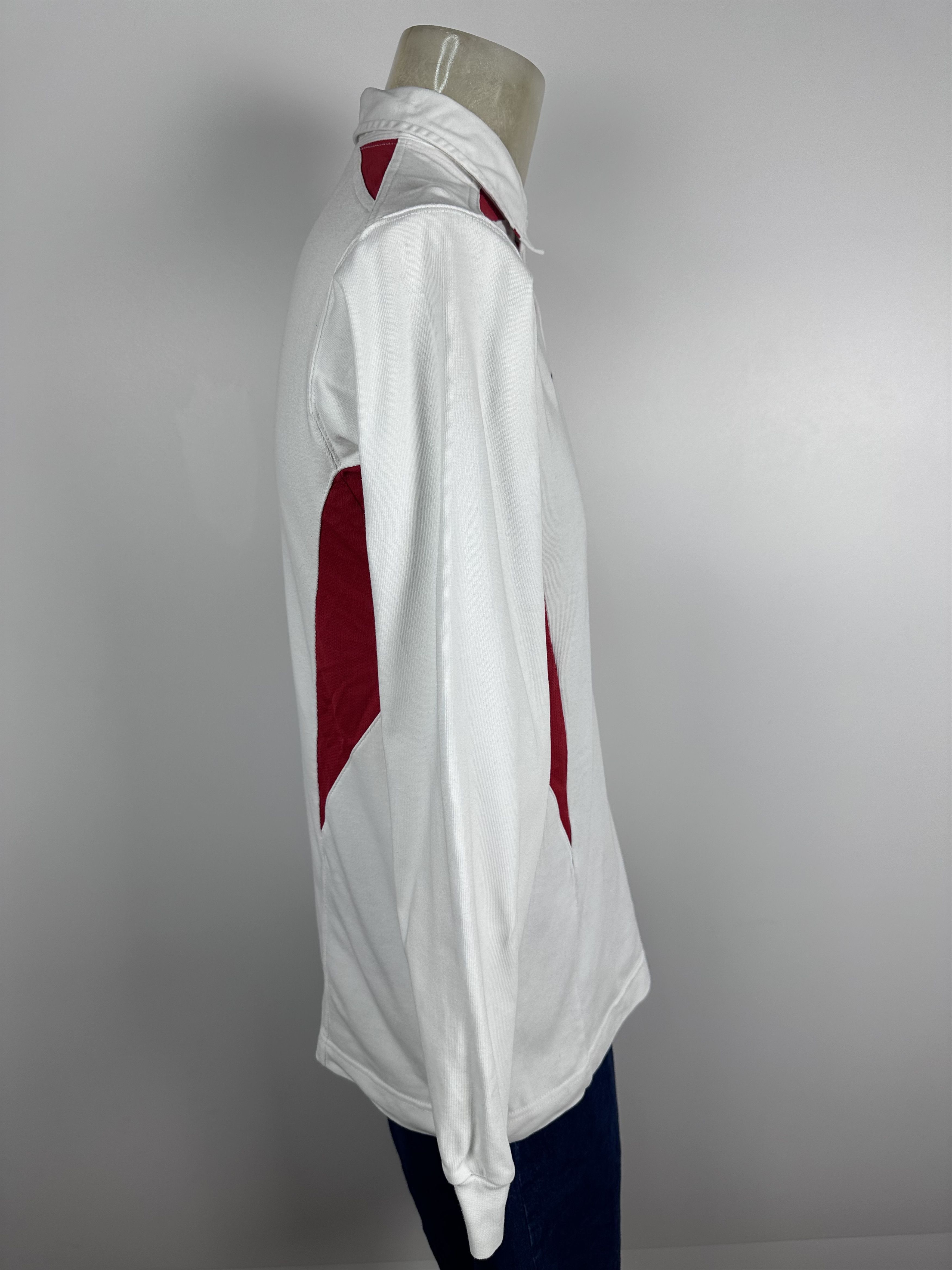 Nike × Vintage ENGLAND 2003 rugby union long sleeve shirt jersey white Nike Size US M / EU 48-50 / 2 - 6 Thumbnail