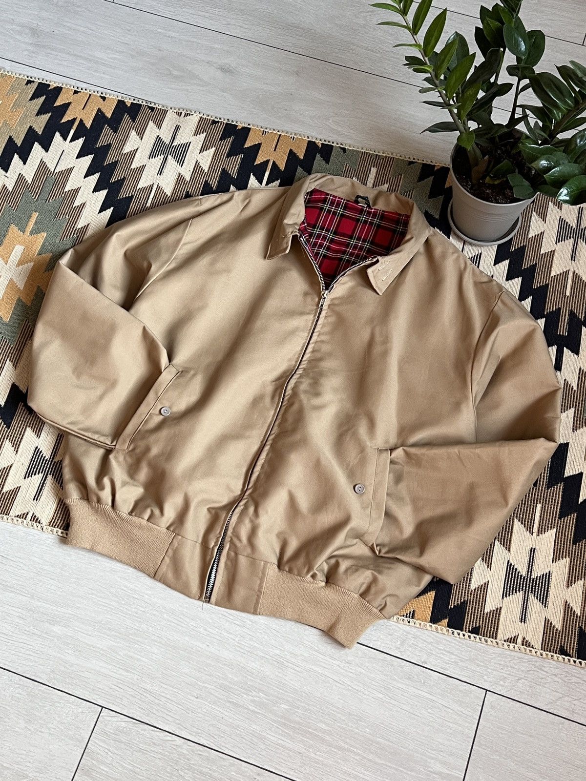 Vintage Vintage England Harrington Style Jacket Size US XXL / EU 58 / 5 - 5 Thumbnail