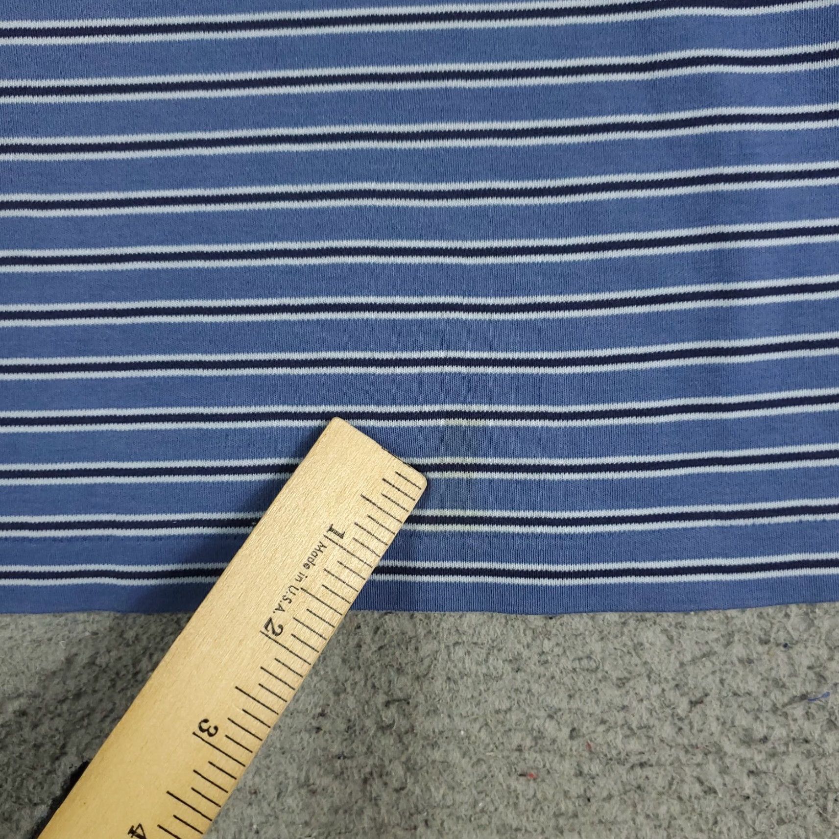 Ralph Lauren Ralph Lauren Polo Shirt Men's Large Blue Striped Casual Short Sleeve Size US L / EU 52-54 / 3 - 7 Thumbnail