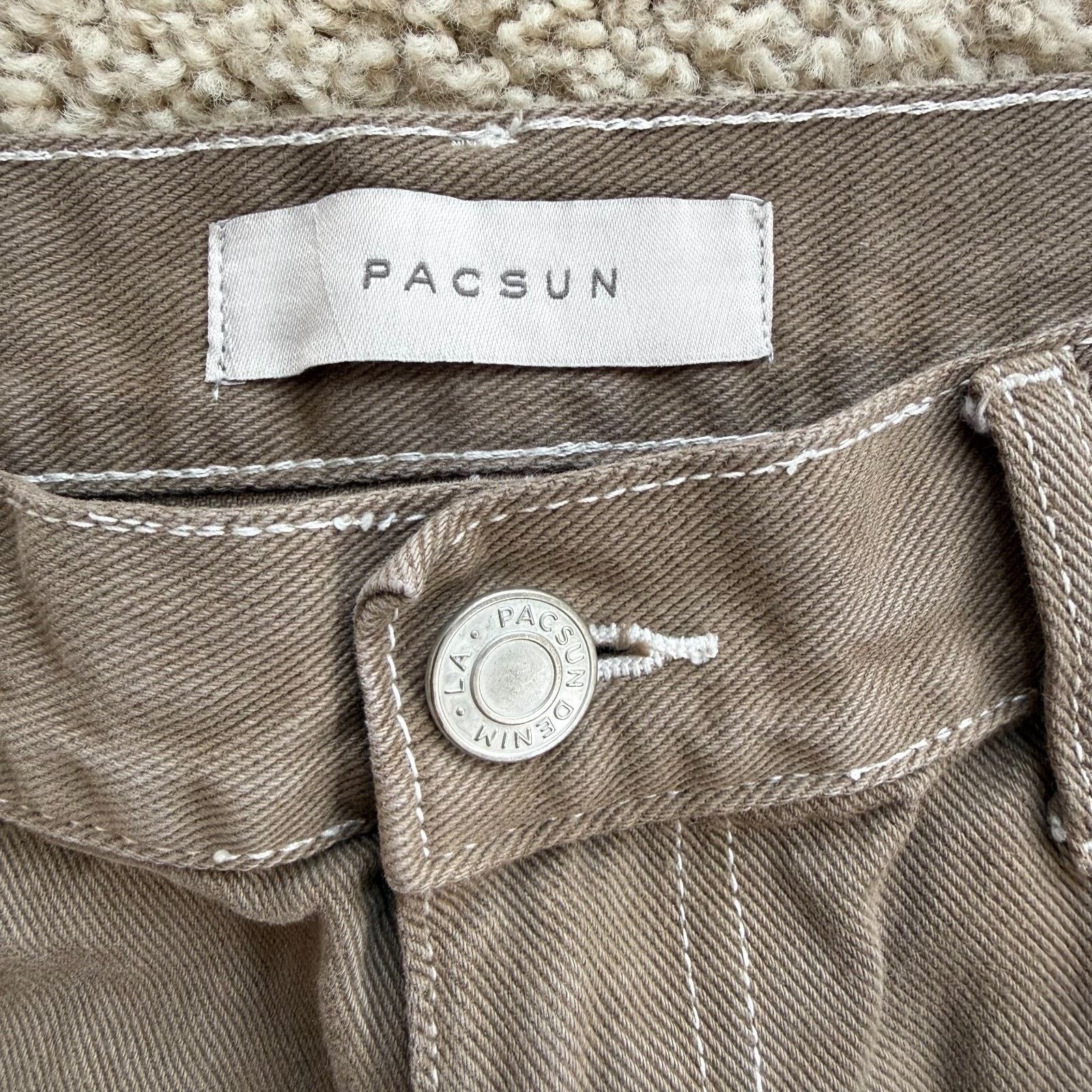 Pacsun PacSun Brown Double Knee Skate Pants Mens 32 Carpenter Size US 32 / EU 48 - 3 Thumbnail