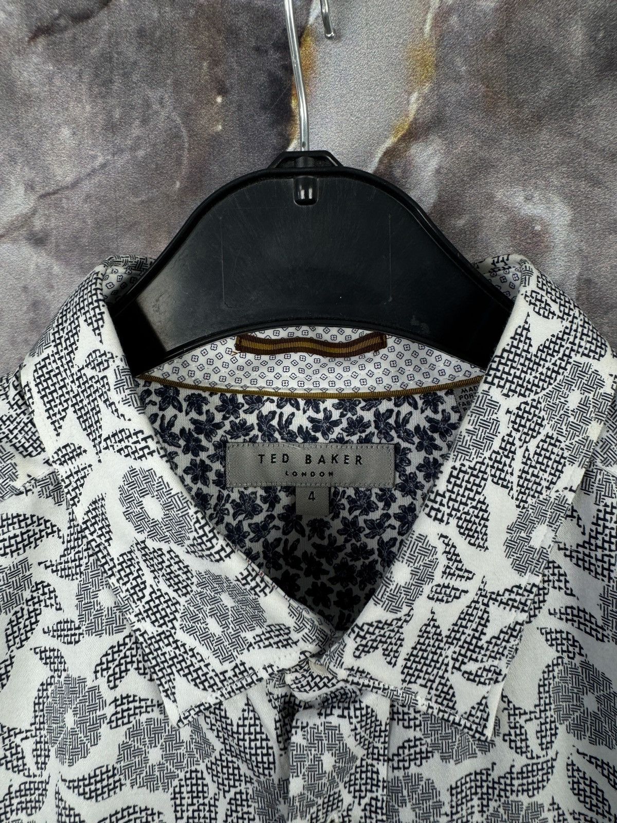 Ted Baker Men’s Ted Baker London Shirt Button Up Size 4 Size US L / EU 52-54 / 3 - 5 Thumbnail