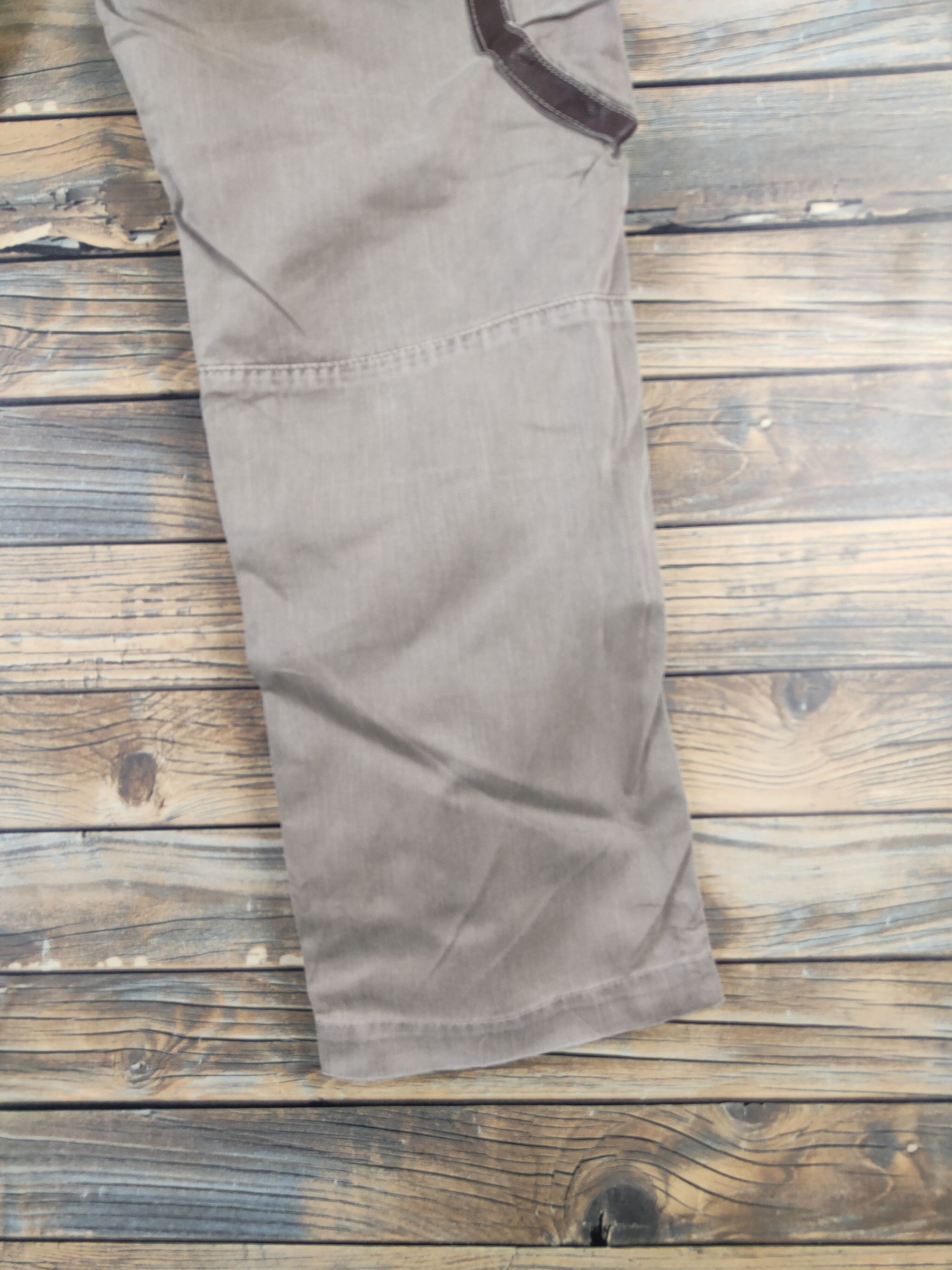 Edwin DLL Edwin Beige Multipocket Tactical Cargo Pants #722 Size US 33 - 11 Thumbnail