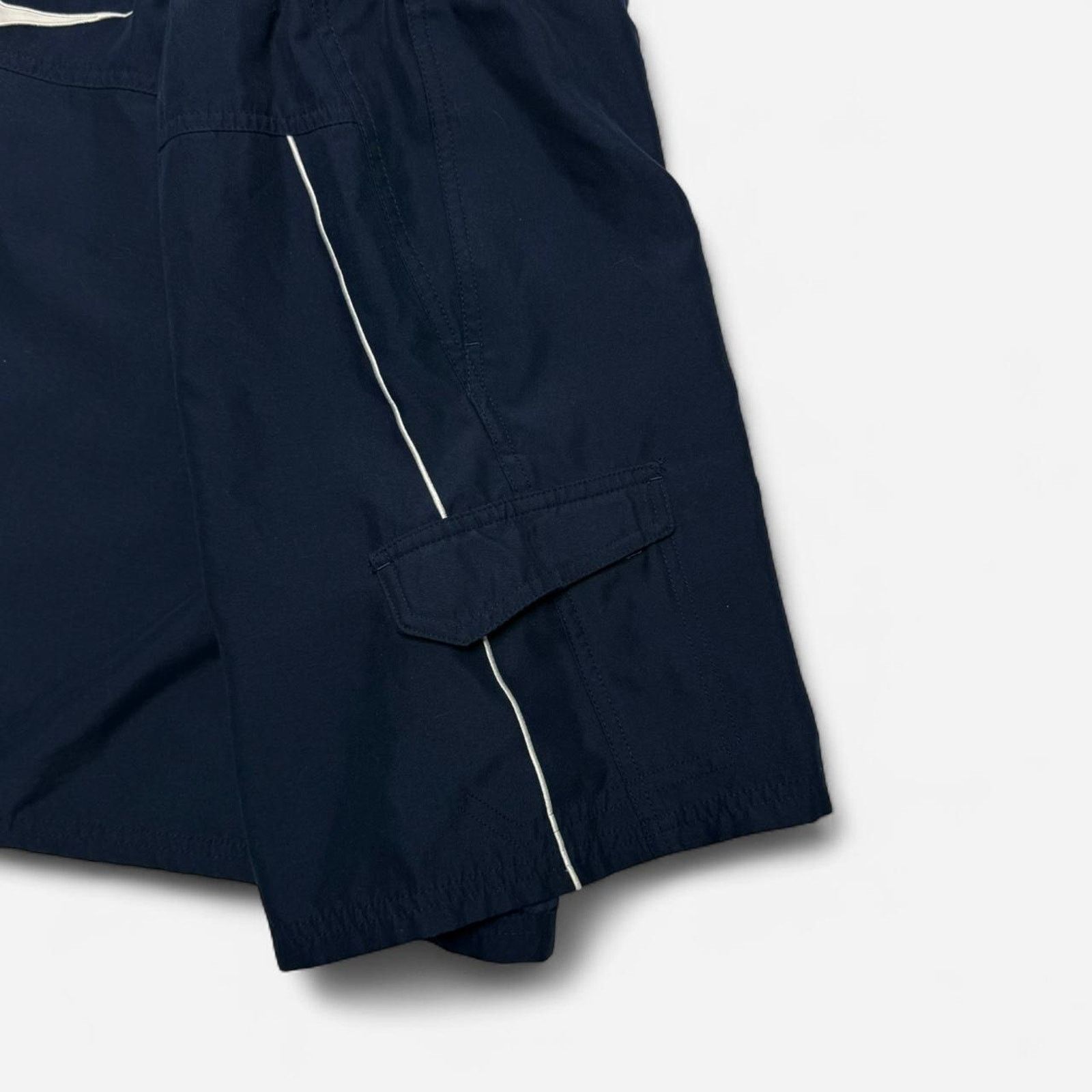Nike Nike Y2K Navy Nike Swim Board Shorts Men’s Medium Athletic Size US 31 - 3 Thumbnail