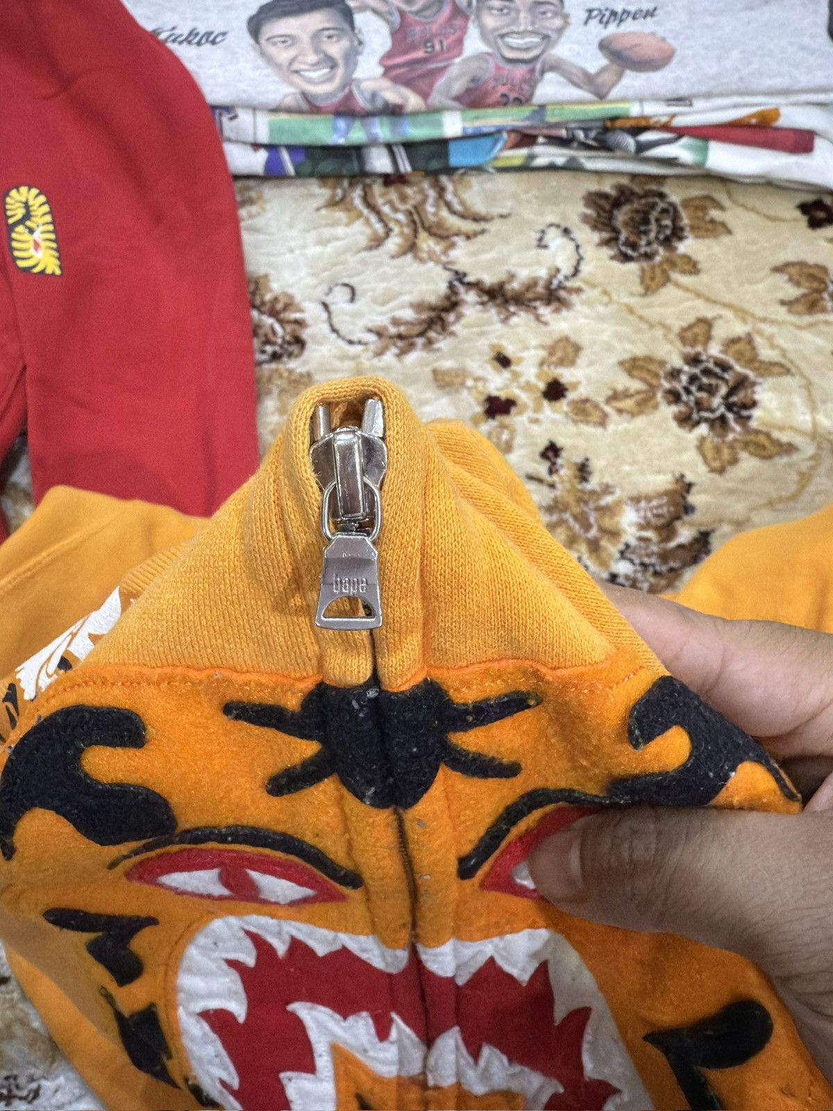 Bape Hoodie Sweatshirt A Bathing Ape Tiger Full Zipper Size US L / EU 52-54 / 3 - 17 Thumbnail