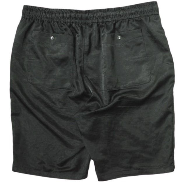 Needles Shorts Poly Slub Sateen String Cowboy Black Size US 26 / EU 42 - 2 Thumbnail
