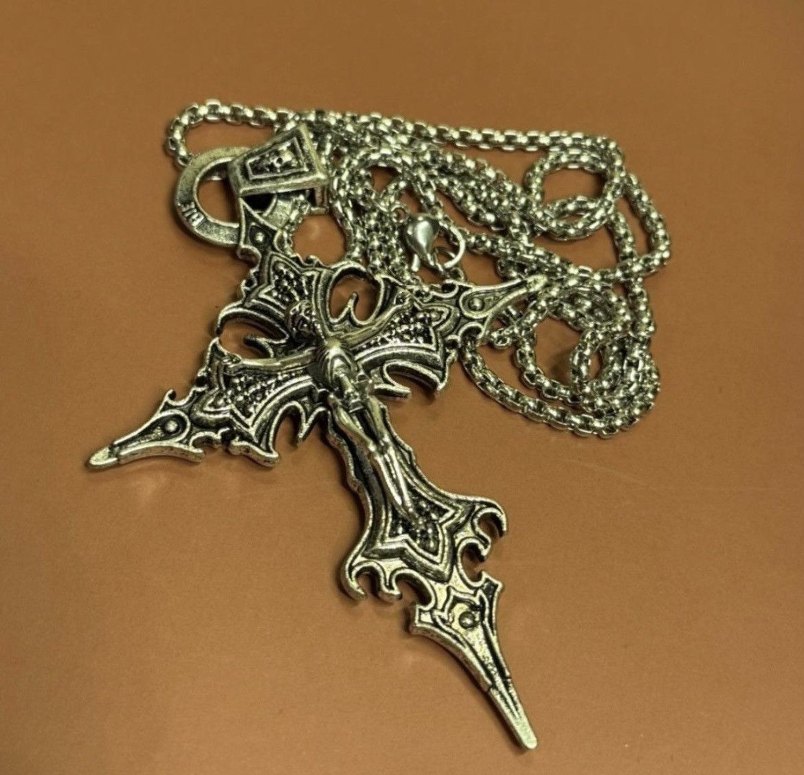 Affliction Grunge Cross Necklace Size ONE SIZE - 8 Thumbnail