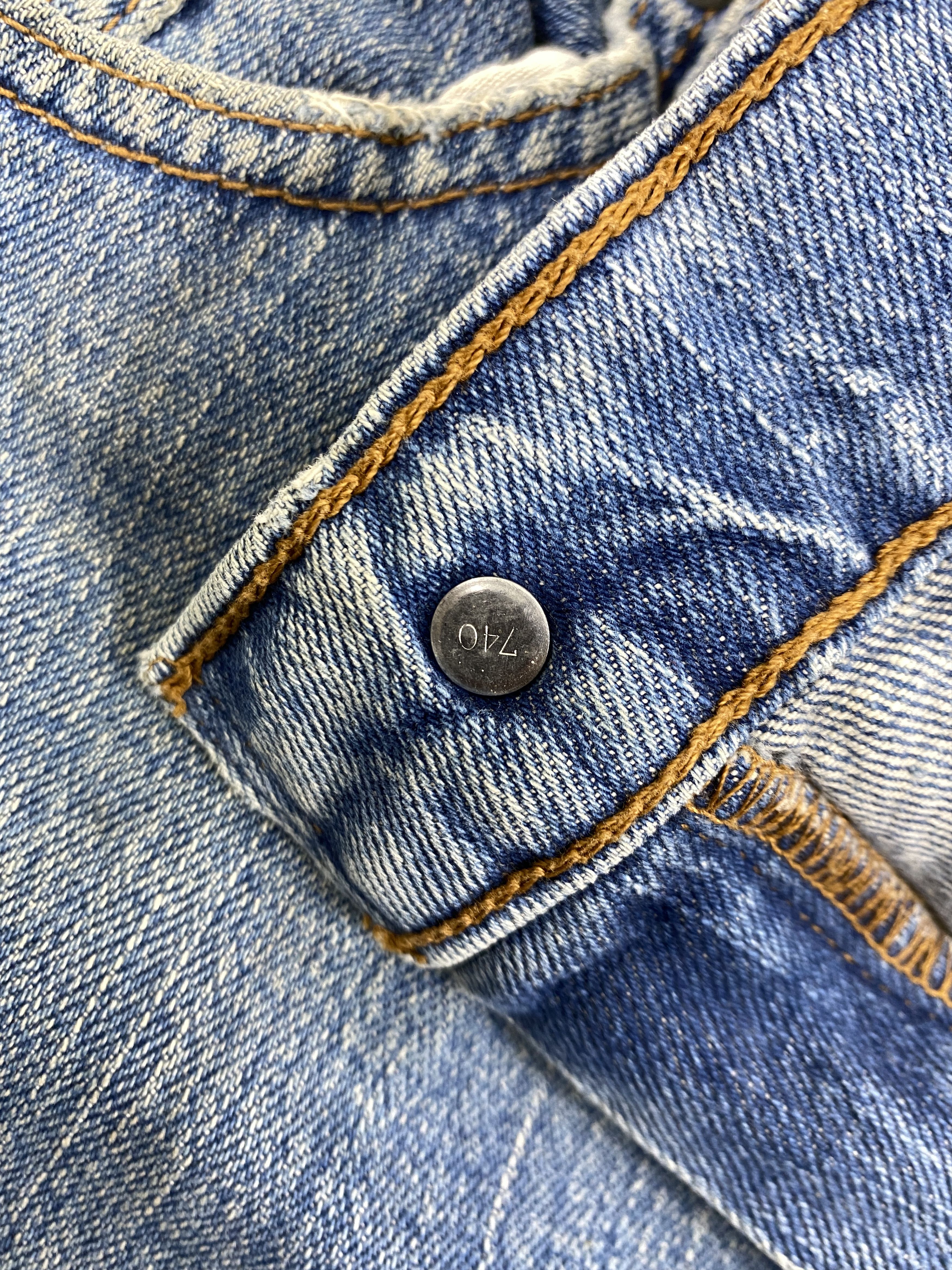 Levi's Vintage Levi's 559 Relaxed Distressed Denim 42x32 -JN707 Size US 42 / EU 58 - 7 Thumbnail