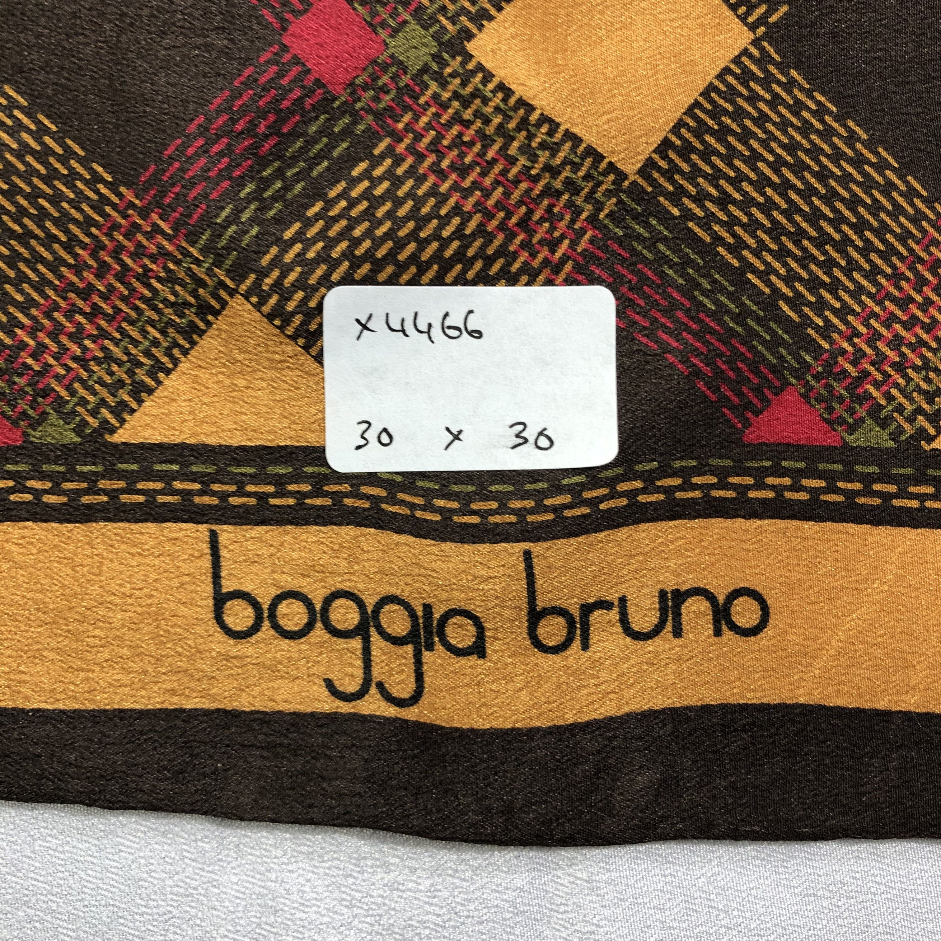 Vintage Vintage Boggia Bruno Silk Scarf Size ONE SIZE - 6 Thumbnail