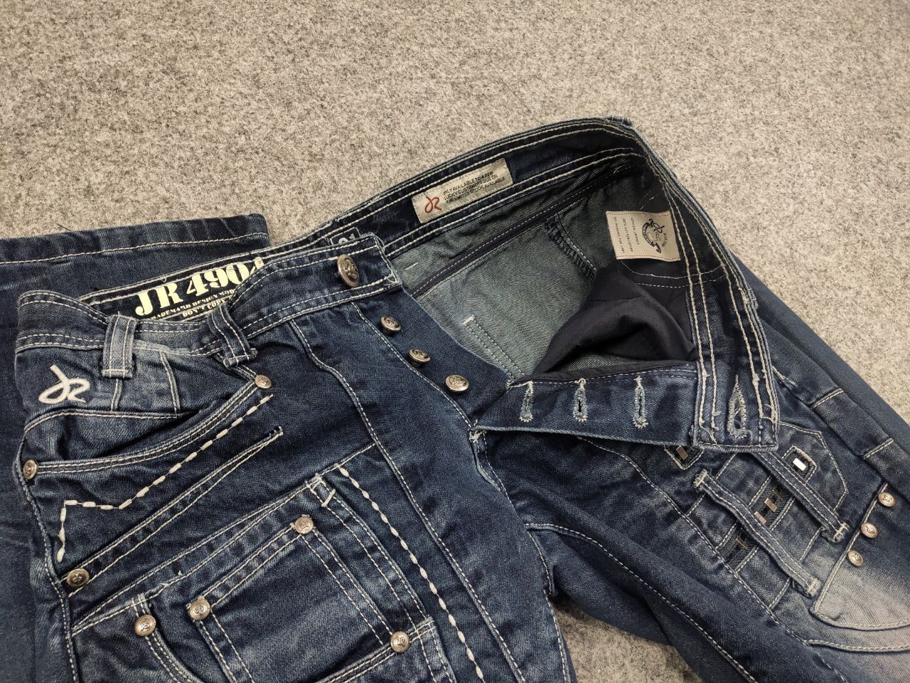 Japanese Brand Japanese Avant Garde If Six Was Nine Y2K cargo jeans Pants Size US 31 - 13 Thumbnail