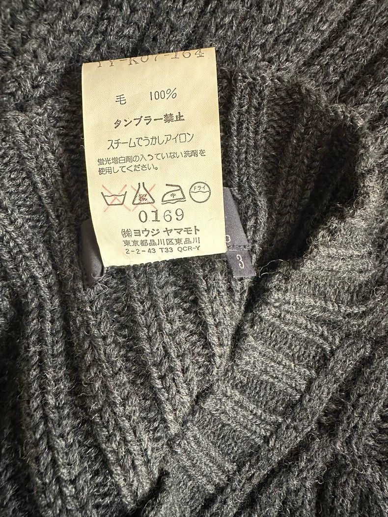 Y's Y's Black shape-shifting sweater Size US L / EU 52-54 / 3 - 6 Thumbnail