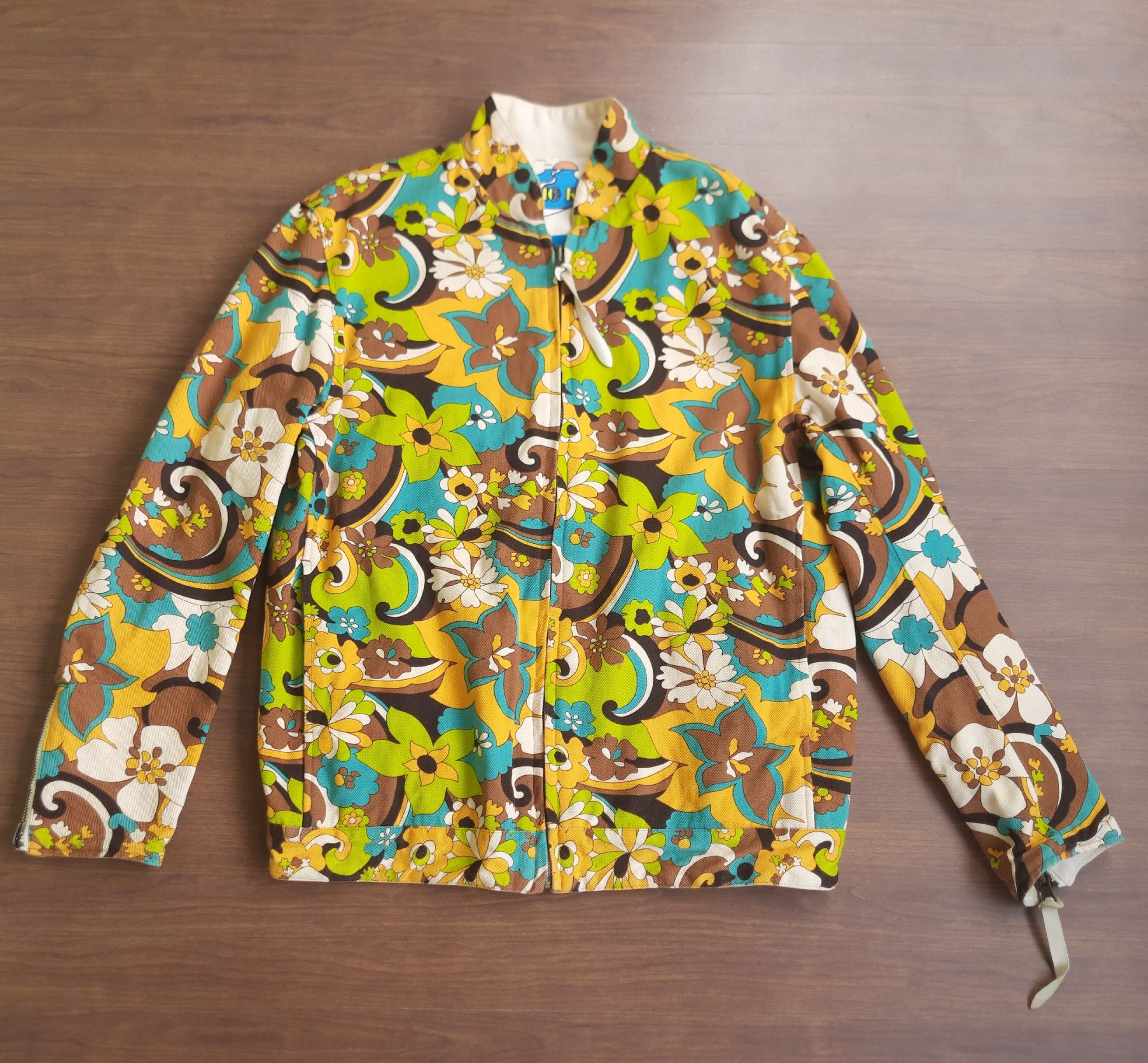 Japanese Brand Vintage Armers Union Made Japan Reversible Jacket Canvas Size US M / EU 48-50 / 2 - 1 Thumbnail