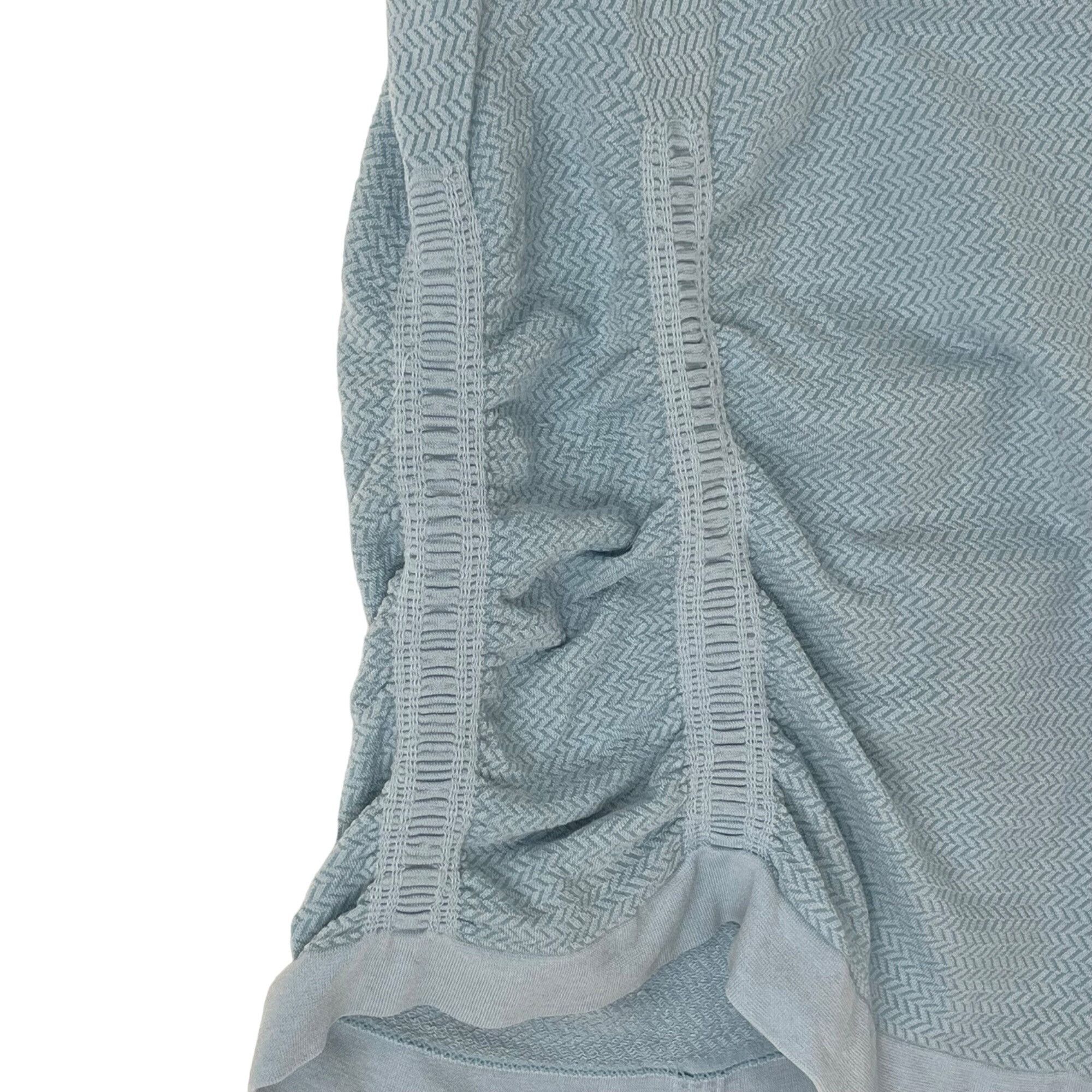 Athleta Athleta Women Sleeveless Blue Workout Tank Cinched Racerback Size L / US 10 / IT 46 - 5 Thumbnail