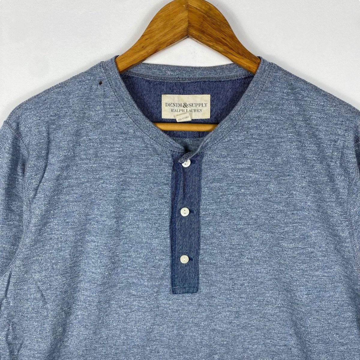 Denim & Supply Ralph Lauren × Ralph Lauren DENIM & SUPPLY By Ralph Lauren Long Sleeve Tee Shirt Large Size US L / EU 52-54 / 3 - 2 Thumbnail