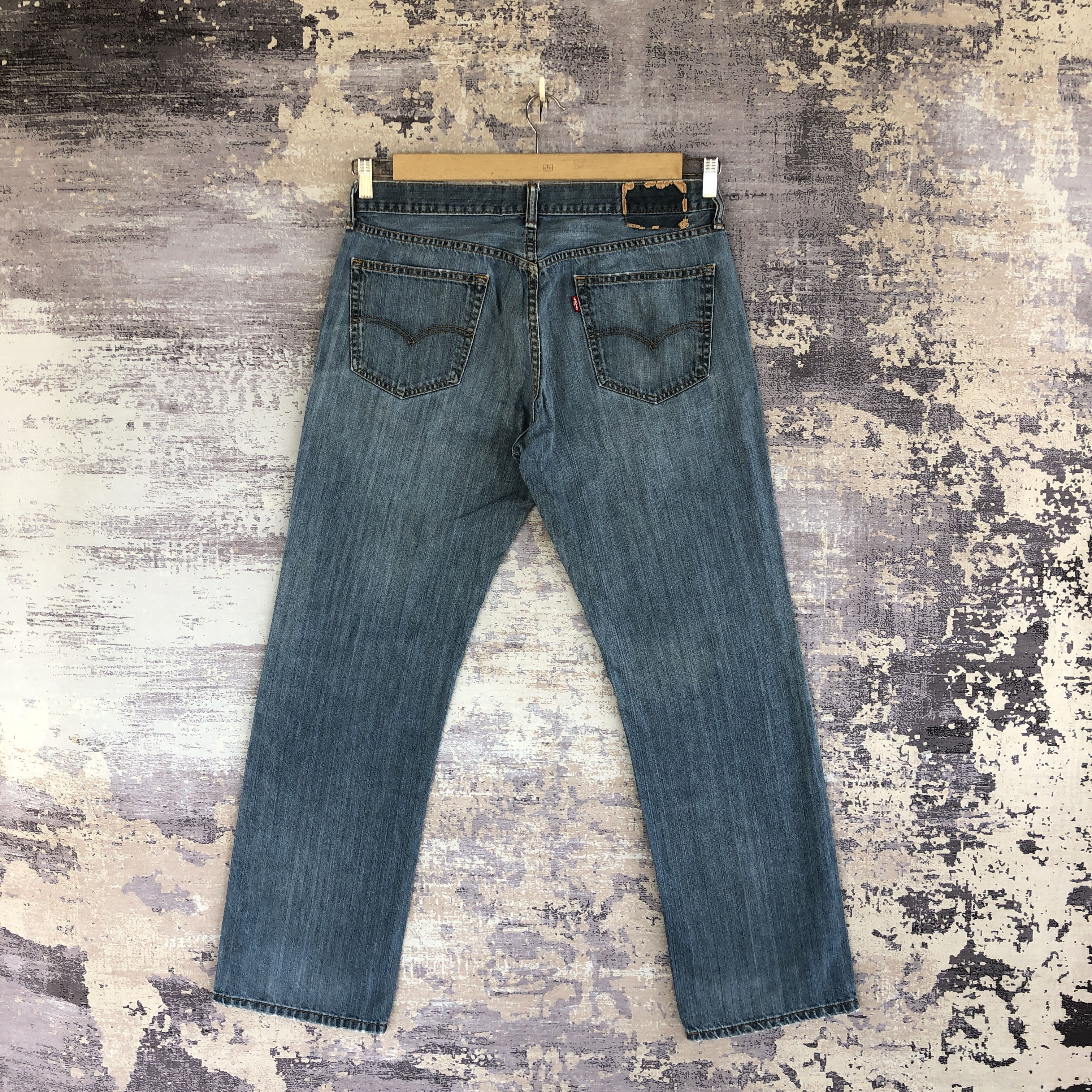 Levi's Vintage Distressed Levis 559 Jeans Levi's Faded Wash Denim Size US 34 / EU 50 - 2 Thumbnail