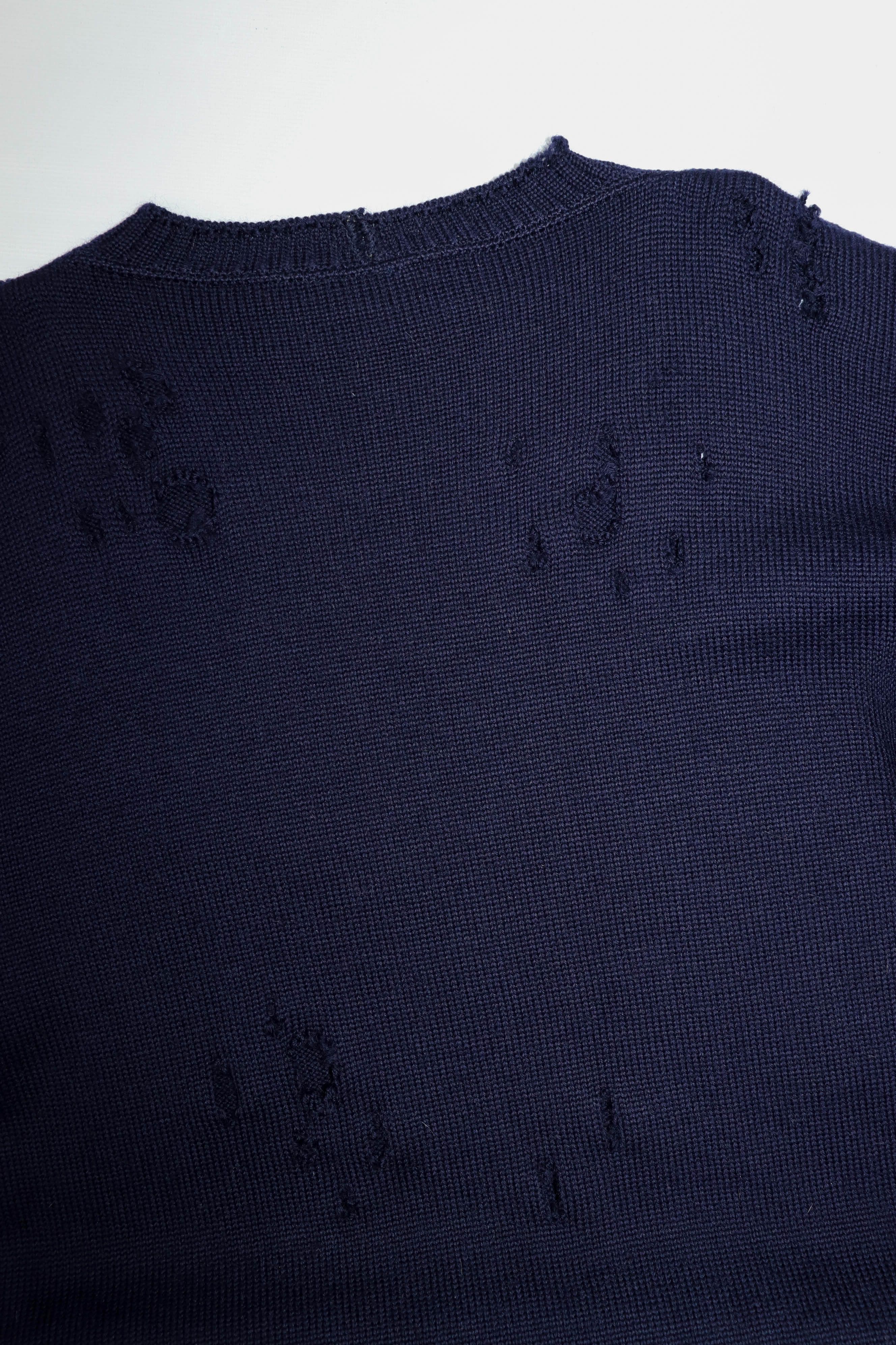 Vintage Sumerland Vintage Anchor Wool Jerseyknit Distressed Sweater Size US M / EU 48-50 / 2 - 9 Thumbnail