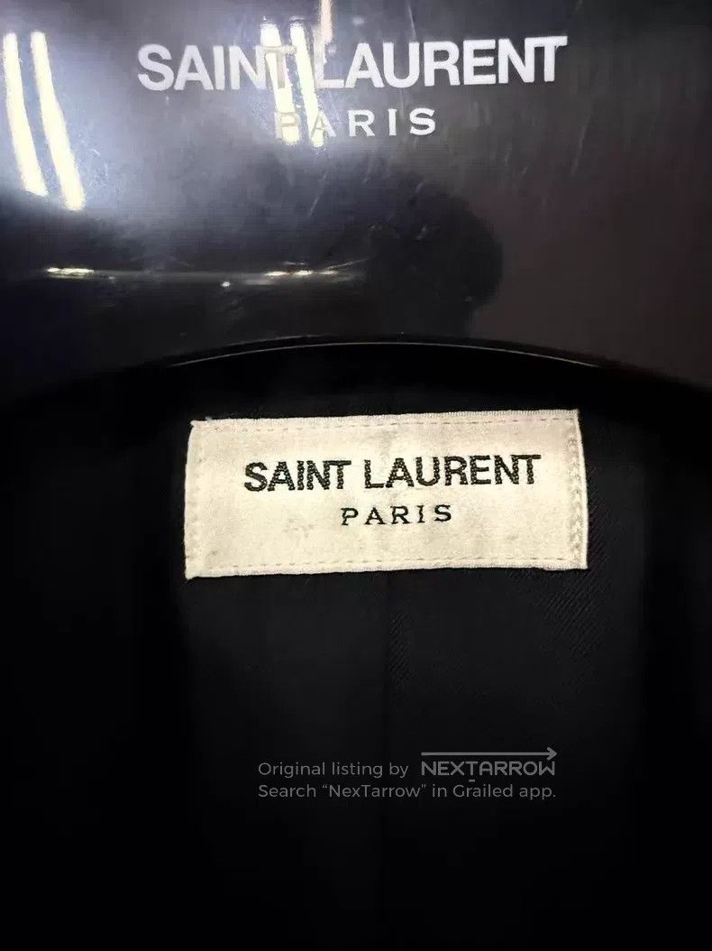 Saint Laurent Paris Saint Laurent Paris Black slim-fit suit with dark patterne Size US M / EU 48-50 / 2 - 4 Thumbnail
