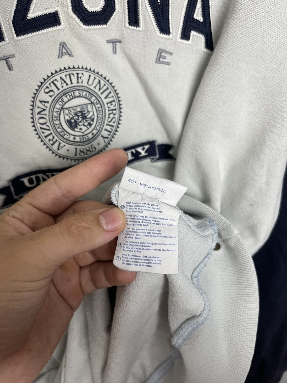 Champion × Vintage Vintage Champion ARIZONA Reverse Weave Sweatshirt Size US L / EU 52-54 / 3 - 7 Thumbnail