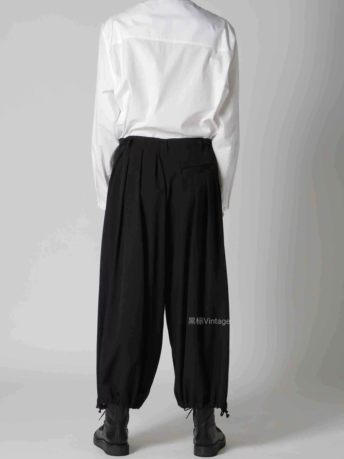 Yohji Yamamoto Yohji Yamamoto Vintage Drawstring Balloon Pants Men's Size US 32 / EU 48 - 6 Thumbnail