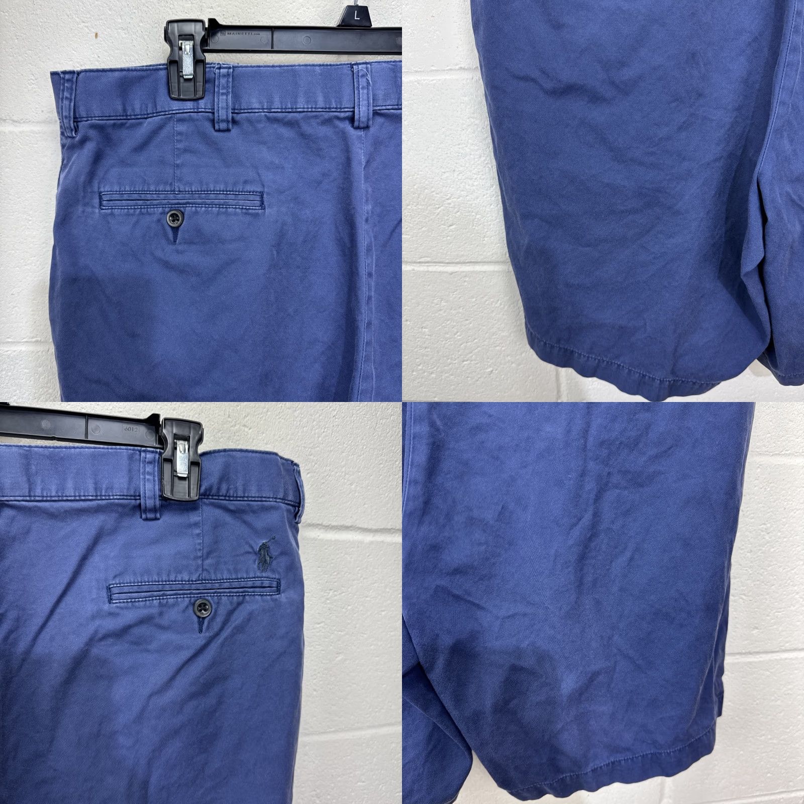 Polo Ralph Lauren VINTAGE Polo Ralph Lauren Men Shorts 38 Chino Blue Casual Summer Spring Fall 5-Pocket Size US M / EU 48-50 / 2 - 8 Thumbnail