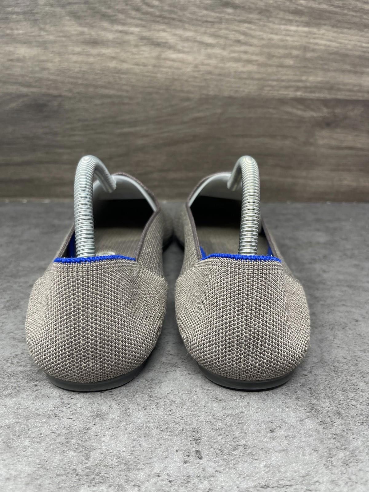 Rothy's Rothys Shoes Womens Size 10.5 The Loafer Grey Slip On Size US 10.5 / IT 40.5 - 6 Thumbnail