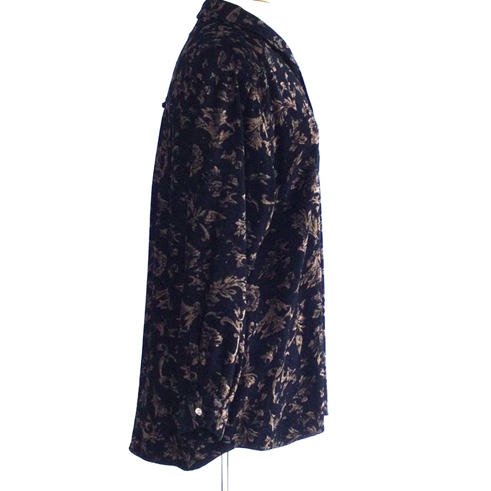 Chicos Chico's Design Black & Gold Vintage Shirt Size 3/XL/16 Size XL / US 12-14 / IT 48-50 - 4 Thumbnail