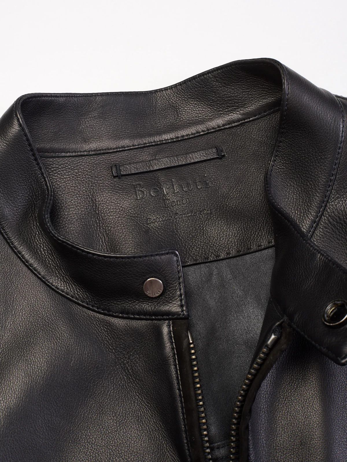 Berluti BERLUTI Paris Black Napa leather Calfskin Leather Jacket Size US M / EU 48-50 / 2 - 7 Thumbnail