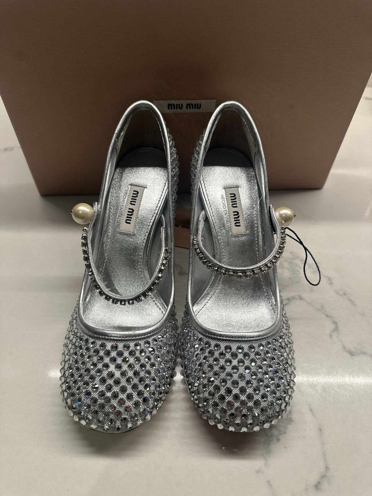 Miu Miu Miu Miu D'Orsay Pumps Size US 5.5 / IT 35.5 - 4 Thumbnail
