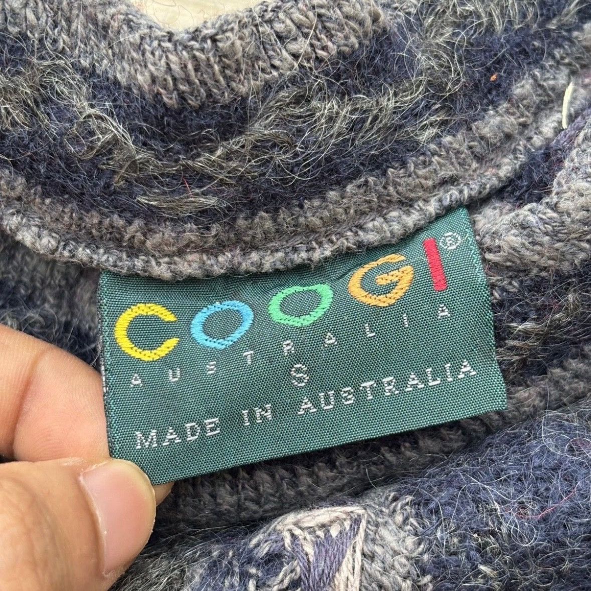 Coogi Vintage 90s Mohair Coogi 3D Knit Sweater Size US L / EU 52-54 / 3 - 4 Thumbnail