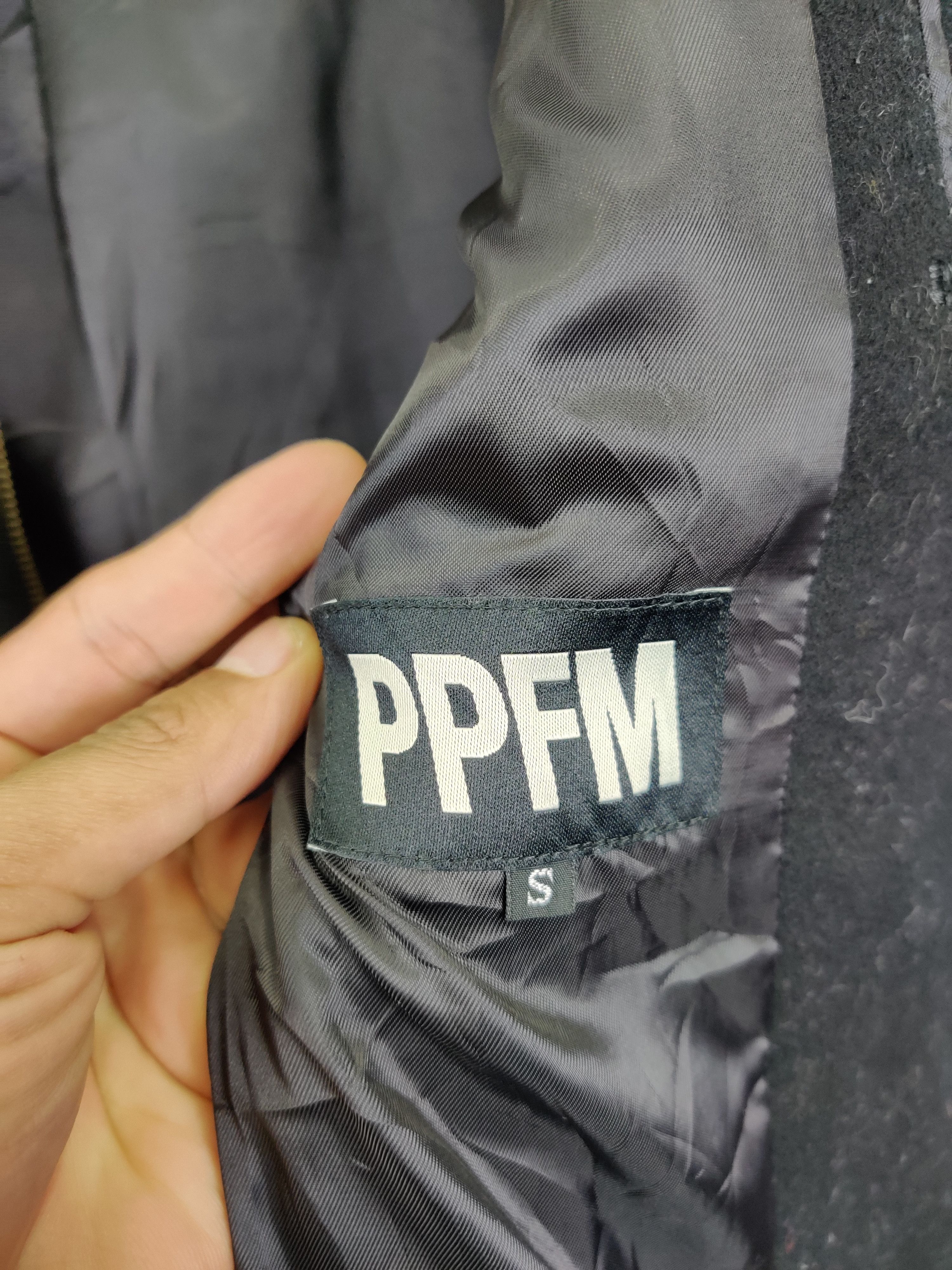 PPFM Vintage PPFM Napoleon Dectachable Wool Zip Jacket Size US S / EU 44-46 / 1 - 12 Thumbnail