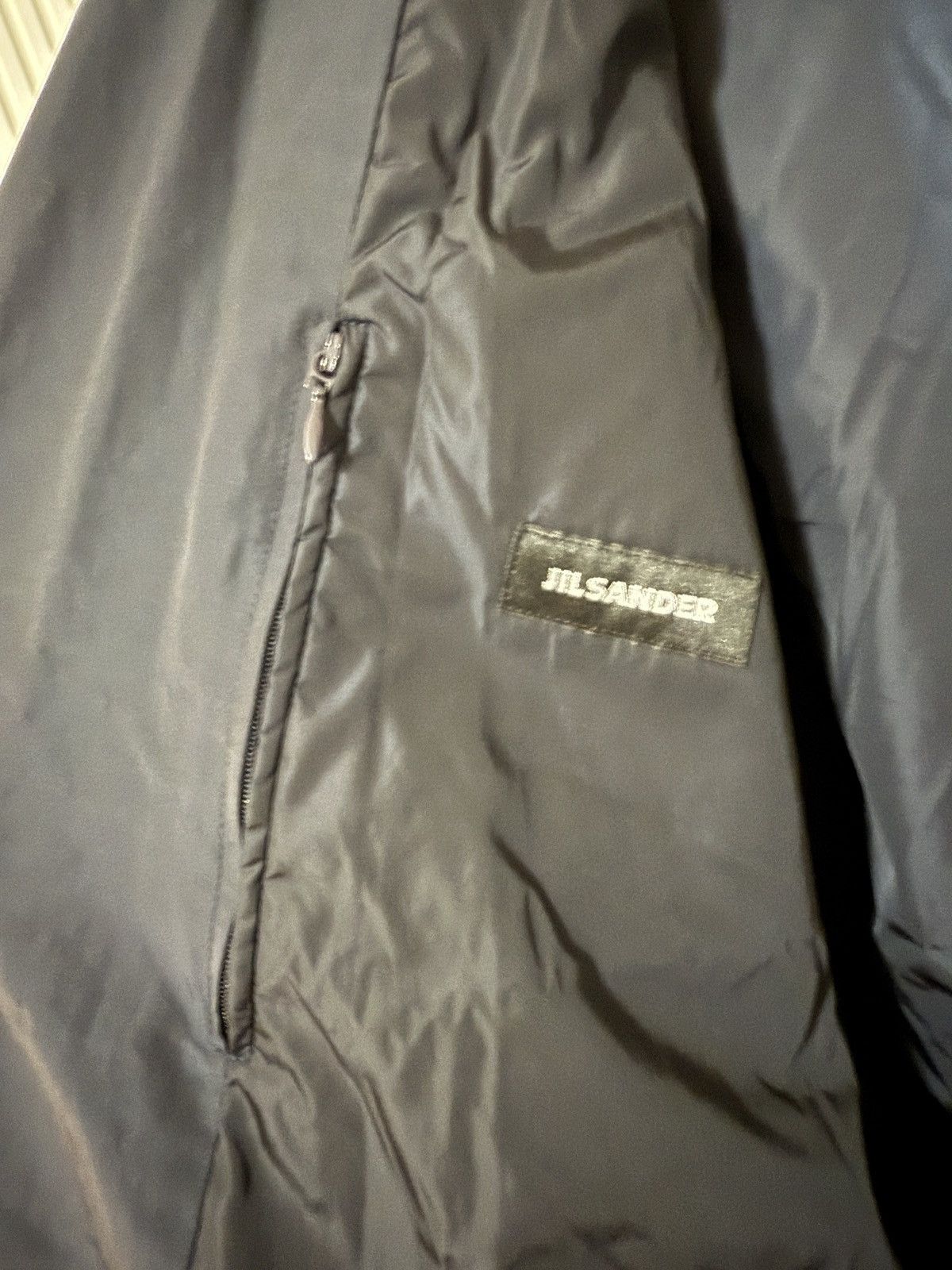 Jil Sander Vintage Jil Sander Mens Runway Techno Taffeta Coat size S4 Size US XL / EU 56 / 4 - 4 Thumbnail