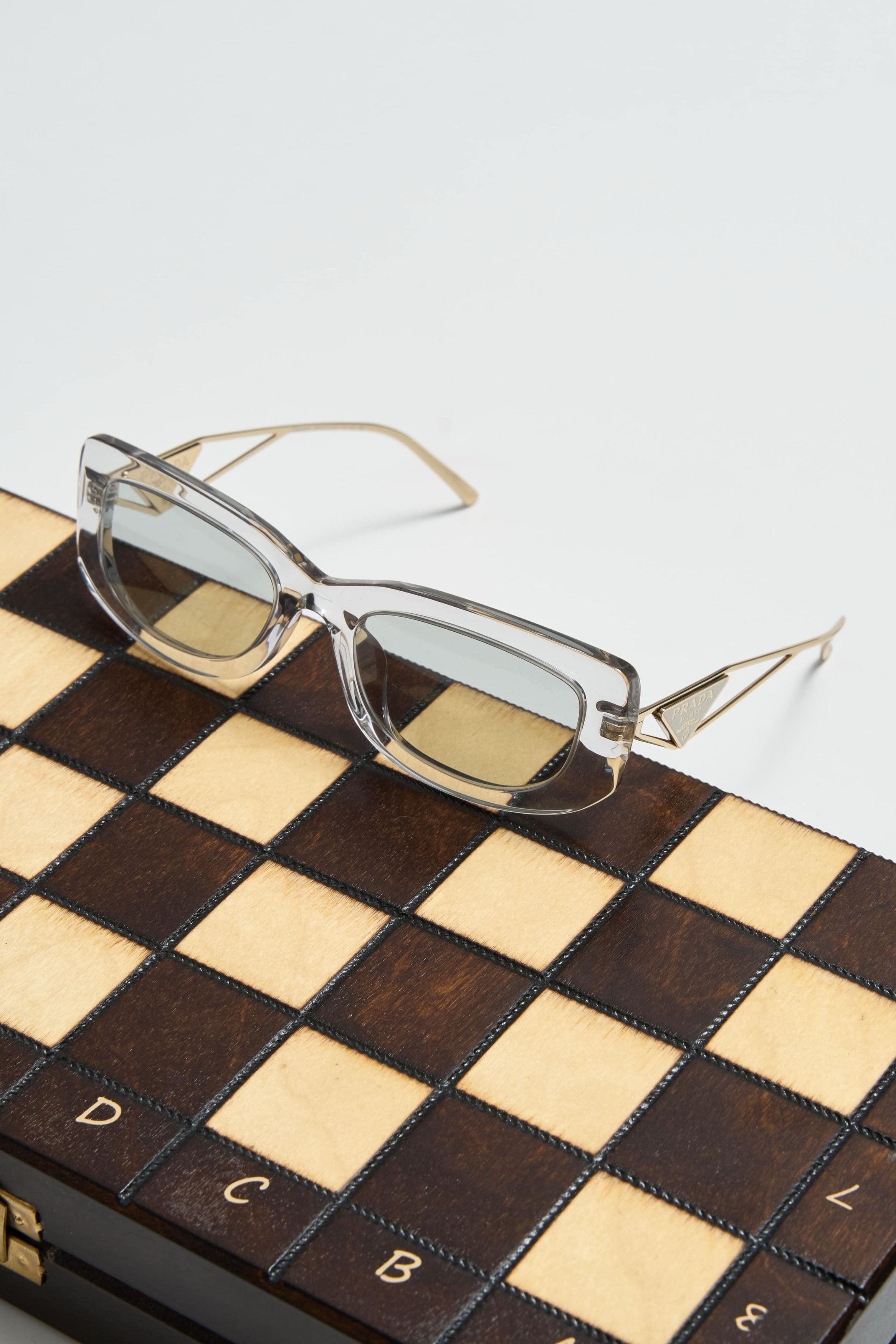 Prada PRADA 0PR 14YS 12R50K SUNGLASSES Size ONE SIZE - 1 Thumbnail