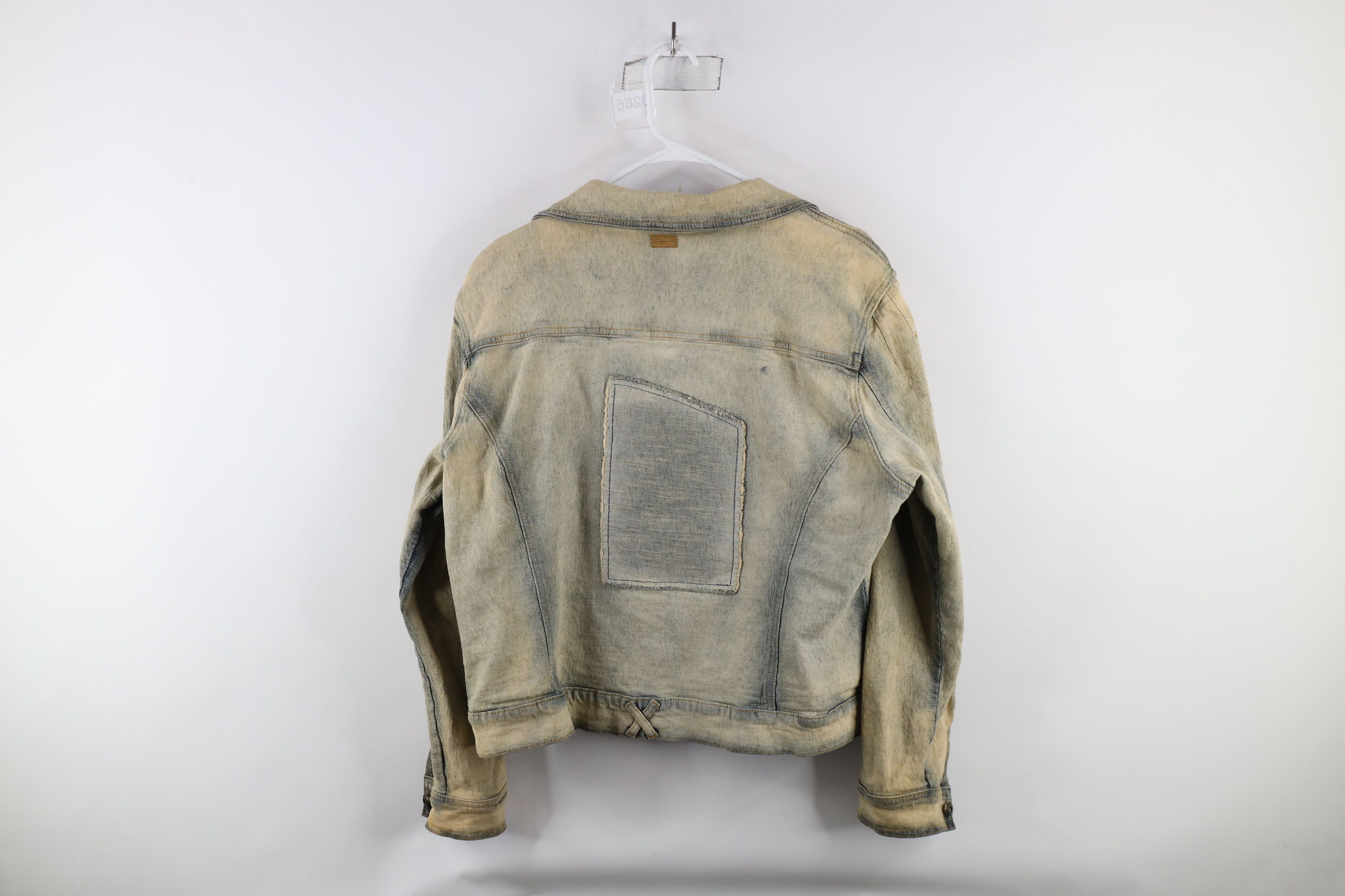 Fubu × Vintage Vintage FUBU Spell Out Stretch Denim Jean Trucker Jacket Size XL / US 12-14 / IT 48-50 - 20 Thumbnail