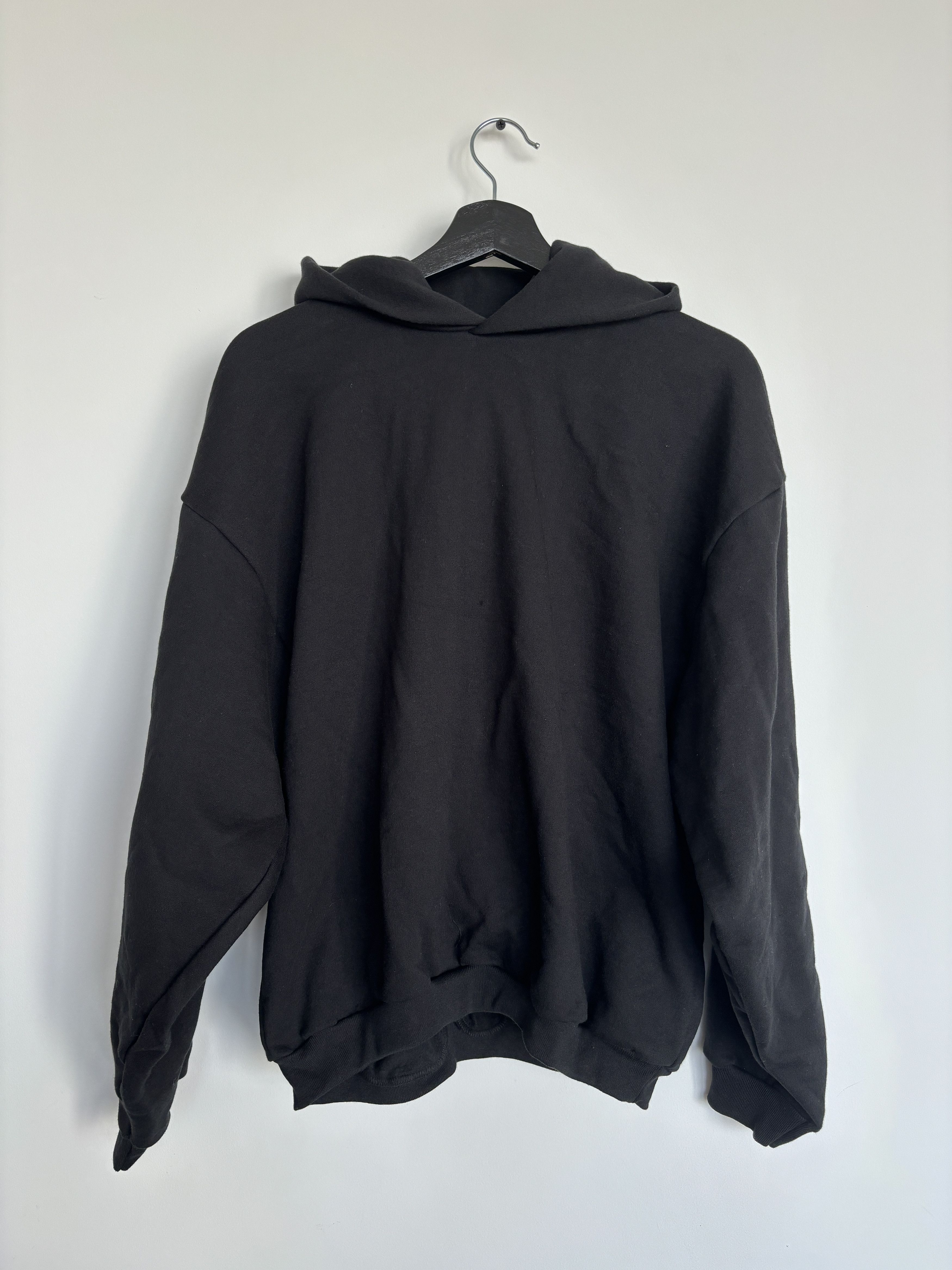 image of Gosha Rubchinskiy x Yeezy Season Yzy Gosha Black Hoodie, Men's (Size Small)