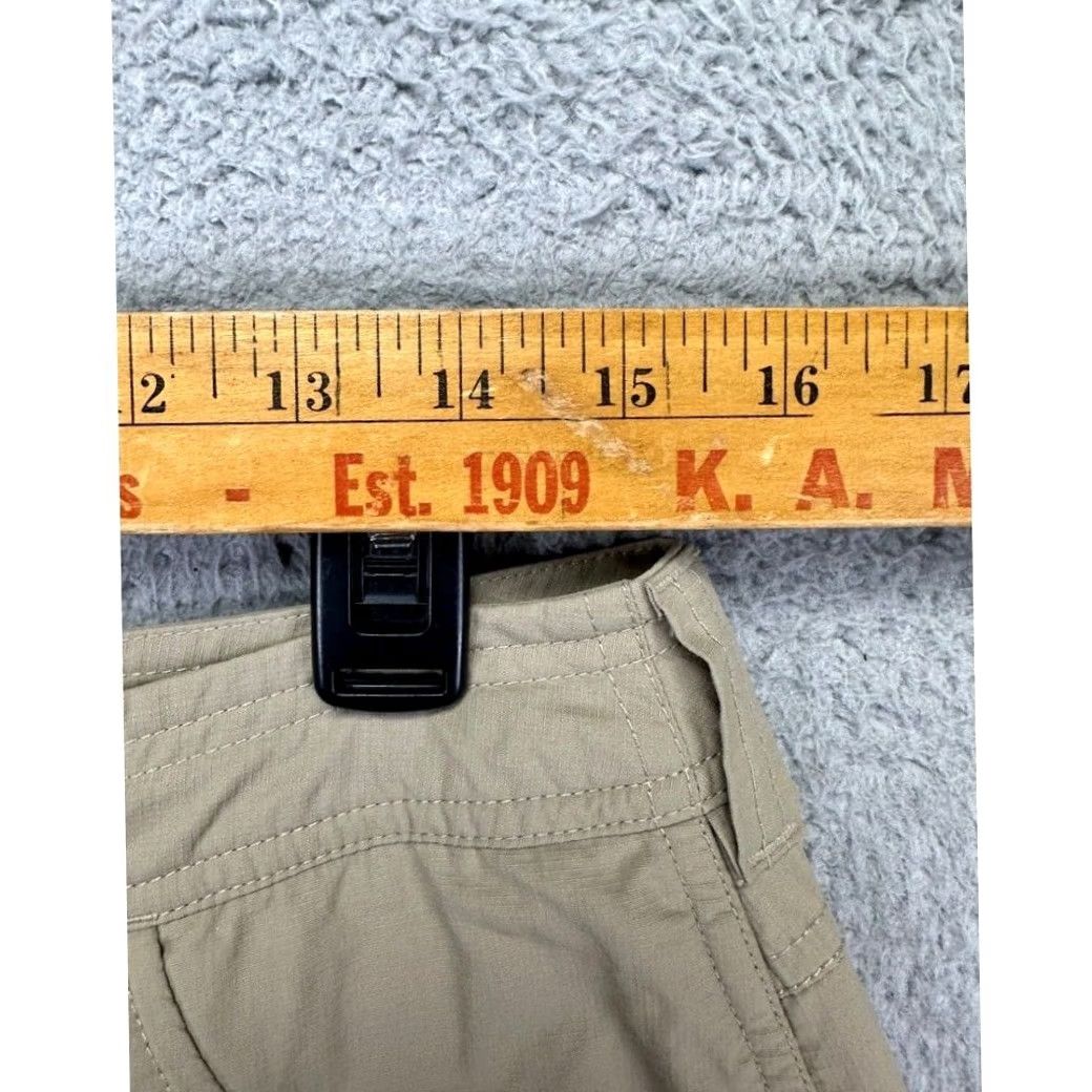 The North Face The North Face Pants Womens 8 Tan Nylon Capri Drawstring Hiking Climbing Ladies Capri Pants Casual Travel Womens 8 Size 30" / US 8 / IT 44 - 7 Thumbnail