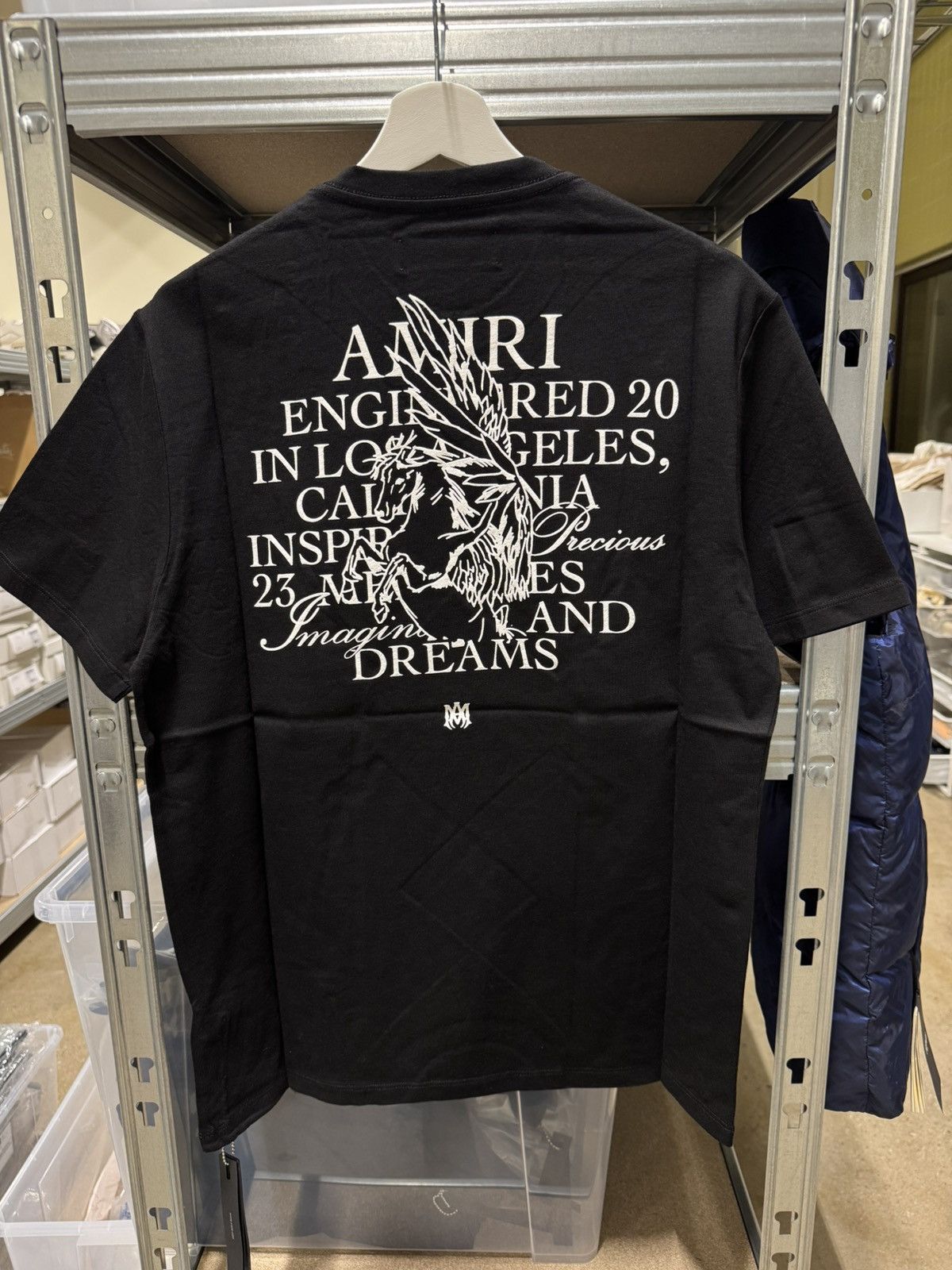 Amiri Memories Logo T-Shirt NEW 550$
