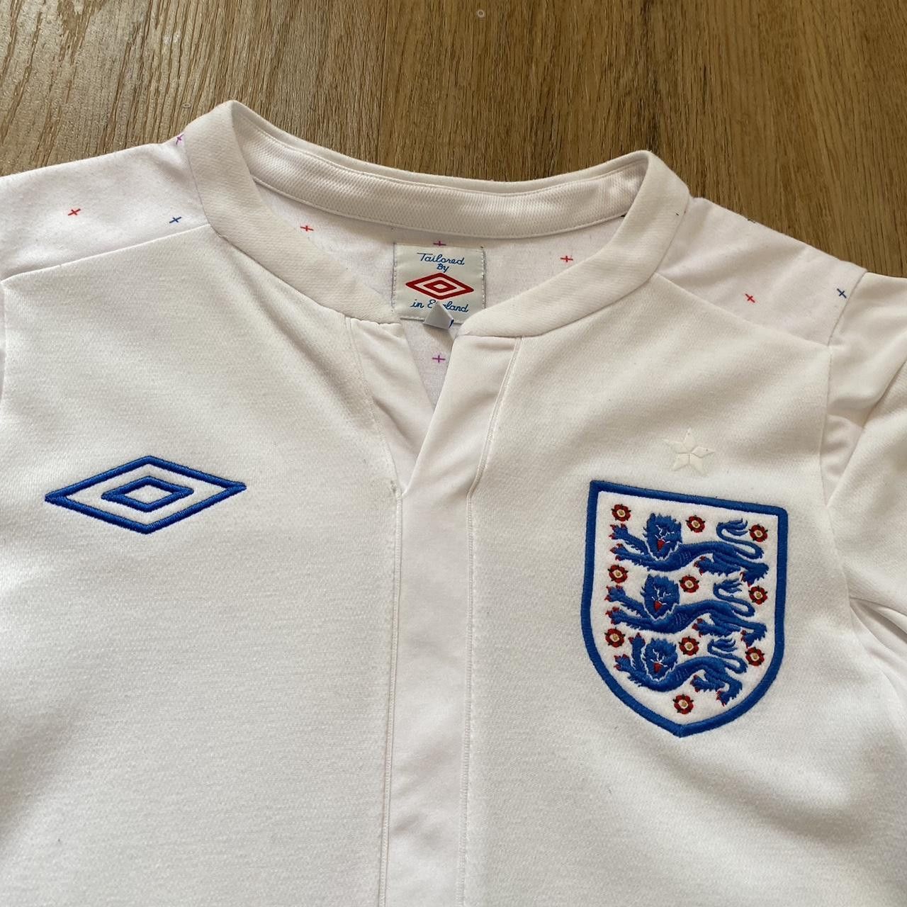 Umbro 2011-12 England *10 Rooney Football Shirt Home Size US S / EU 44-46 / 1 - 4 Thumbnail